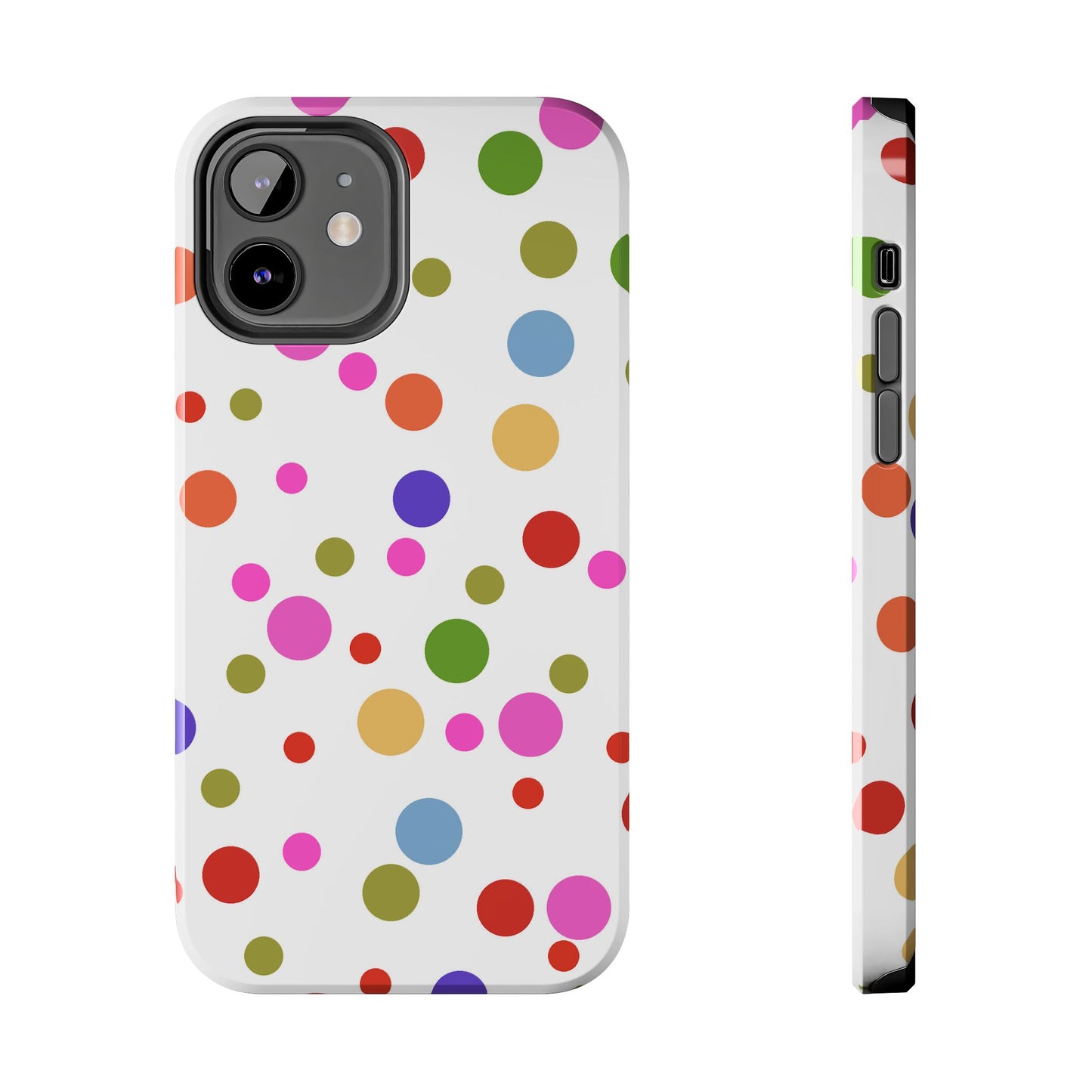 Dot Assortment White Phone Case