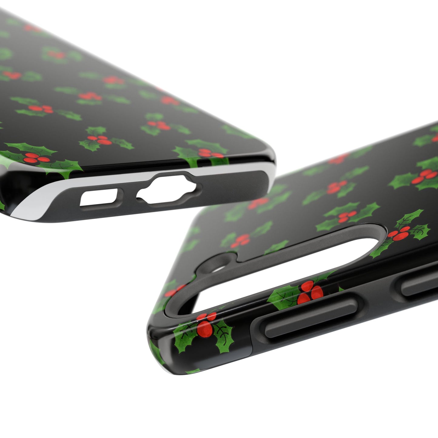 Lotsa Holly Black Phone Case