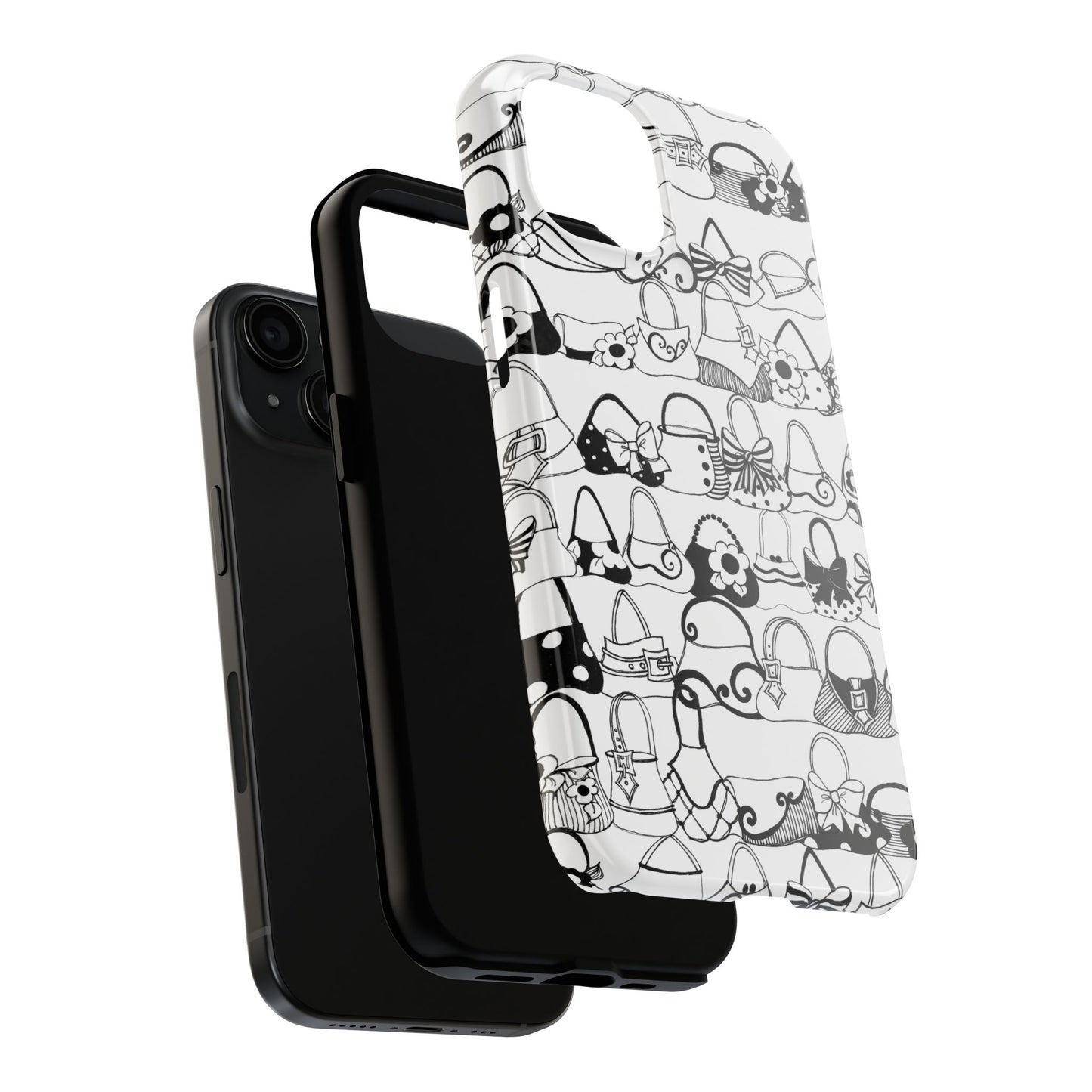 Purse Shelf White Phone Case