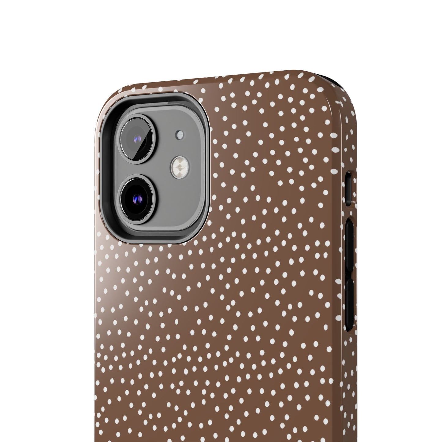 Dottible Chocolate / White Phone Case