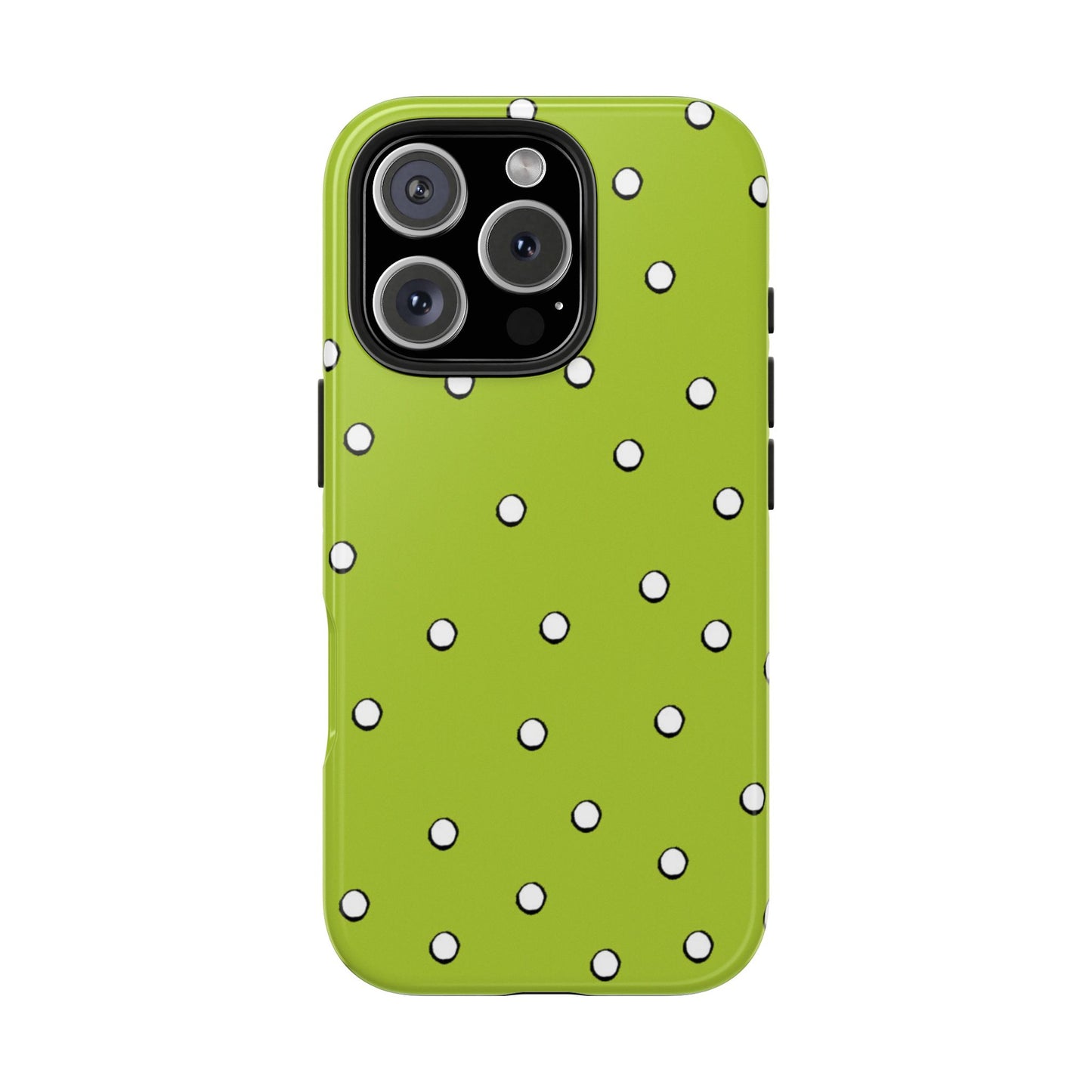 Lime Dots Phone Case