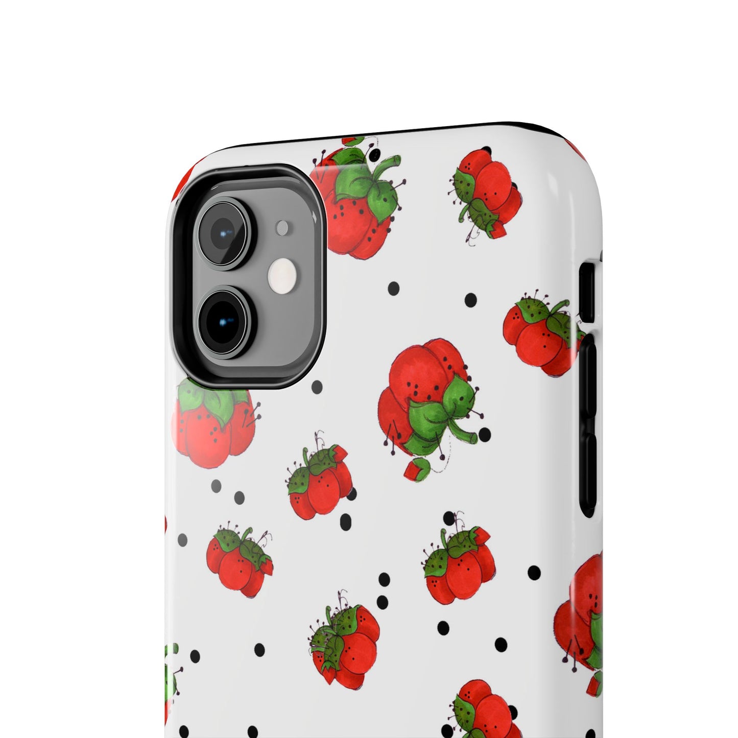 Pin Dots White Phone Case