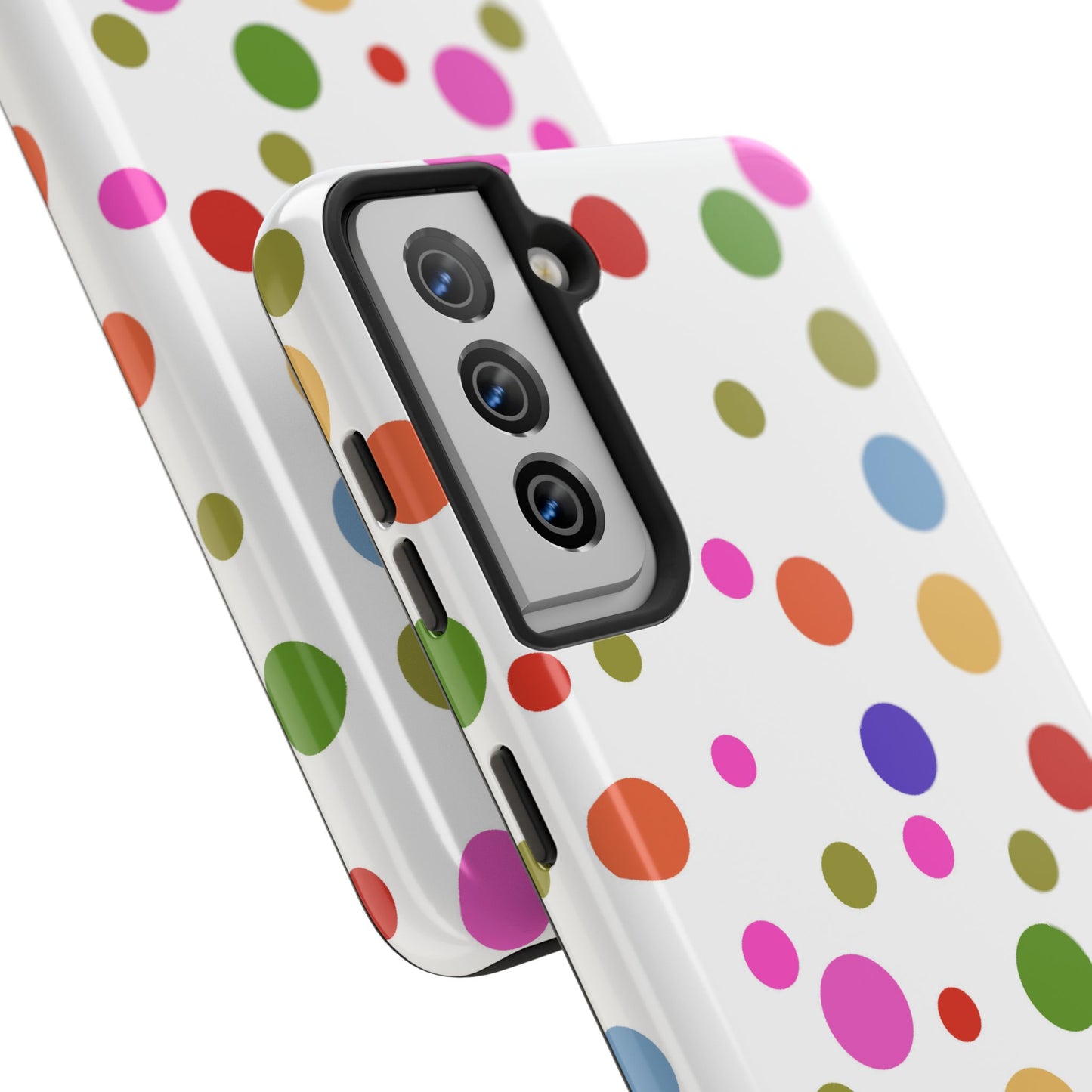 Dot Assortment White Phone Case