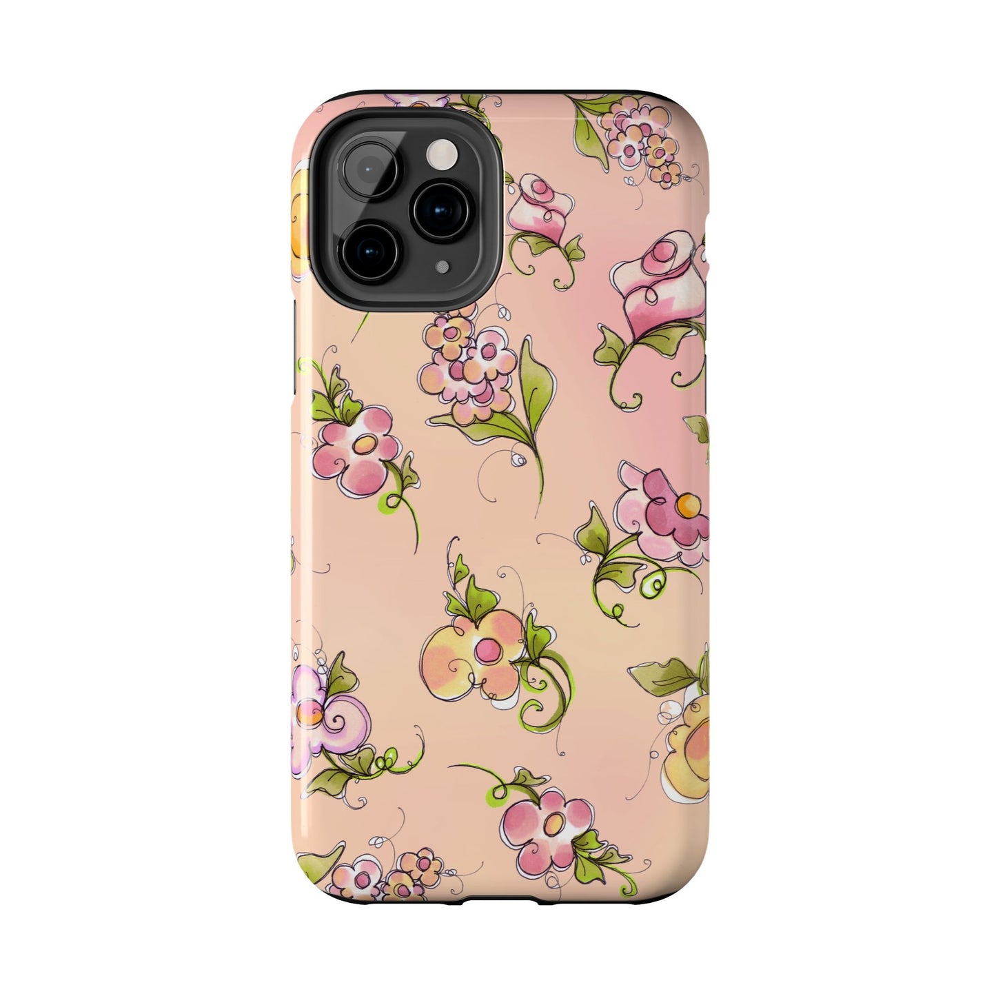 Flower Toss Sunrise Phone Case