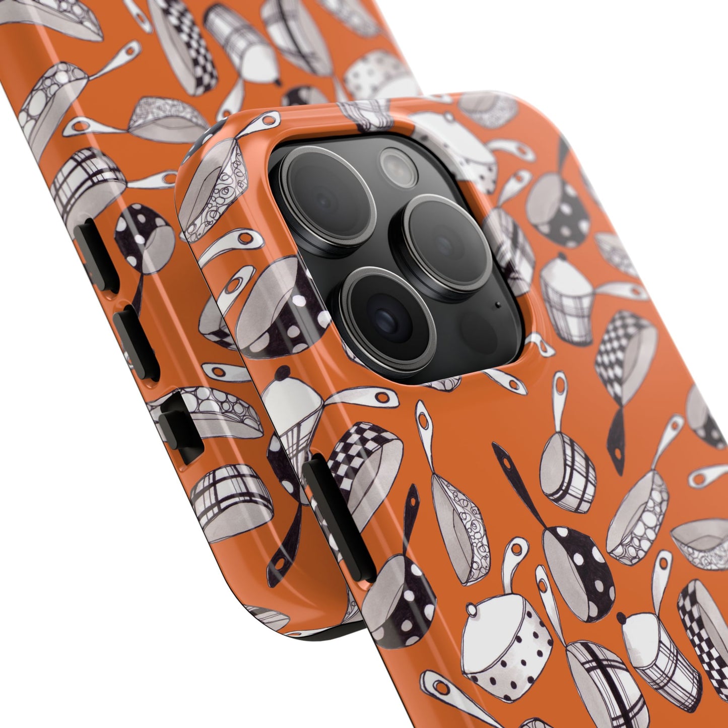 Pots & Pans Flyin' Orange Phone Case