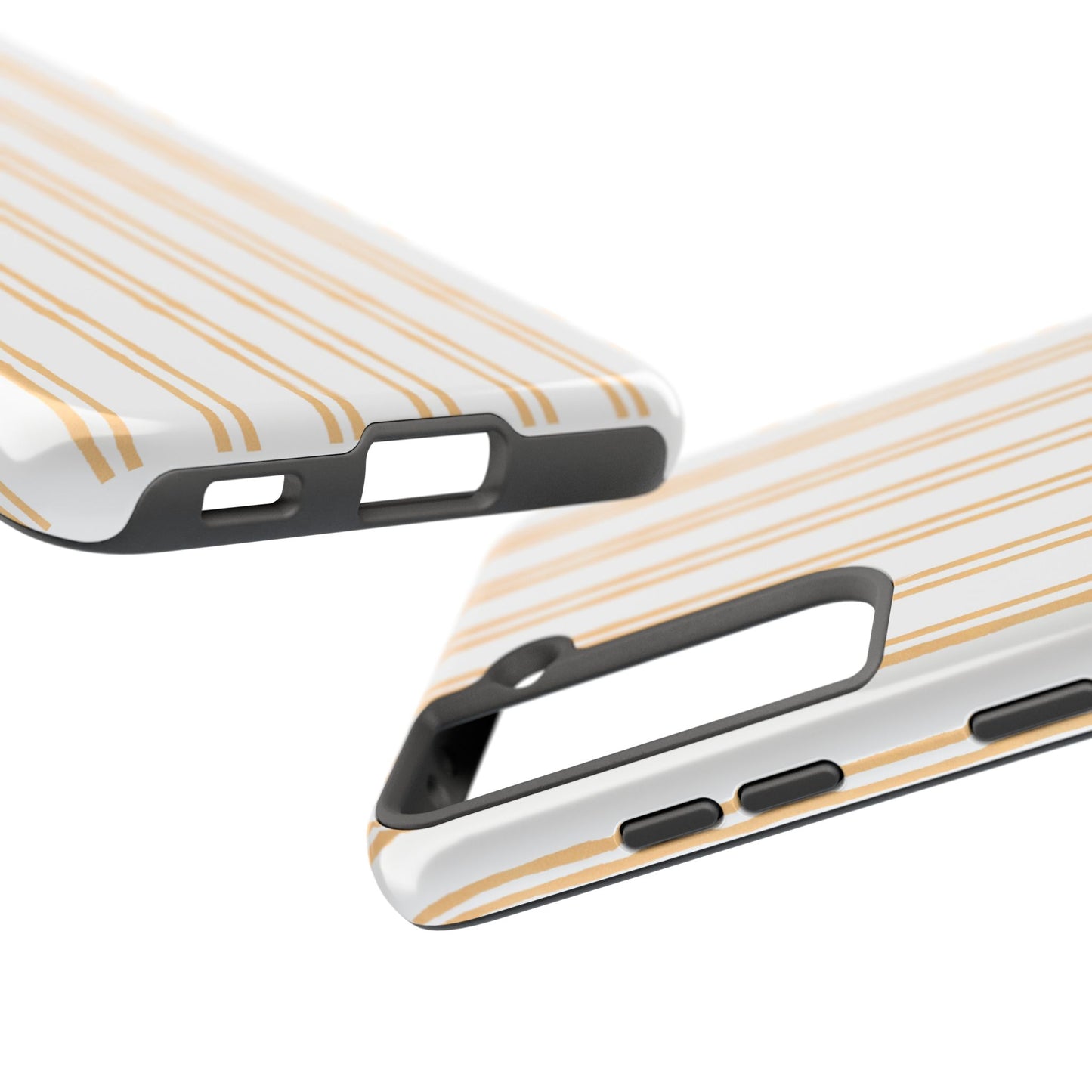 Double Stripe Yellow Phone Case