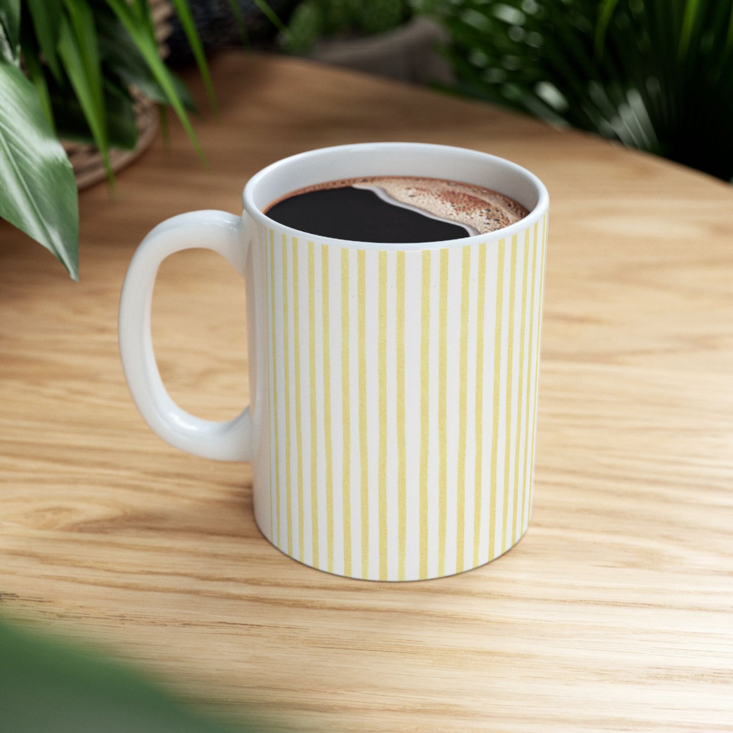 Stout Stripe Yellow Cup