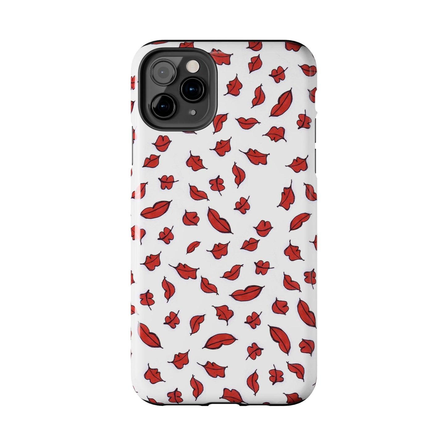 Autumn Lips White Phone Case