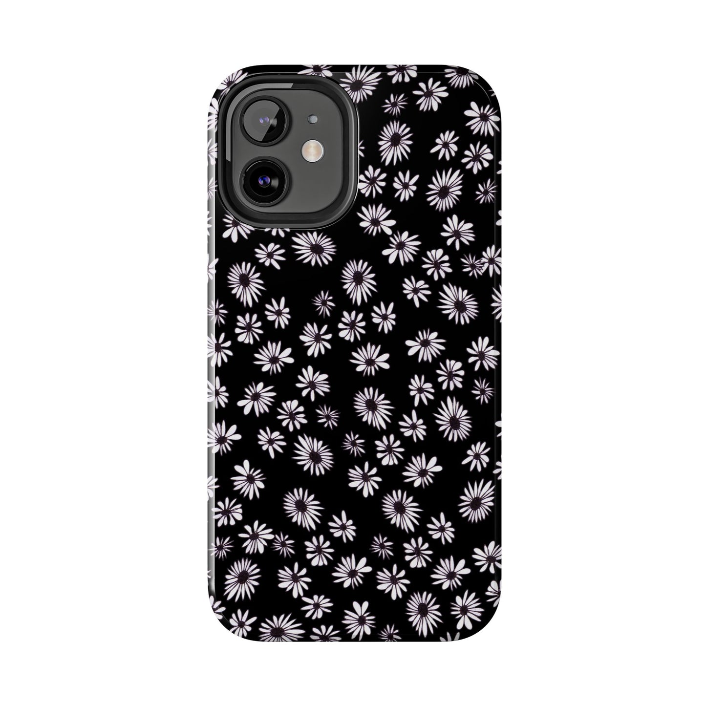 Random Daisy Black / White Phone Case