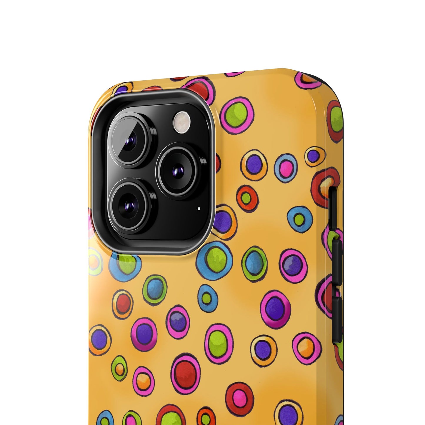 Dopey Dots Yellow Phone Case