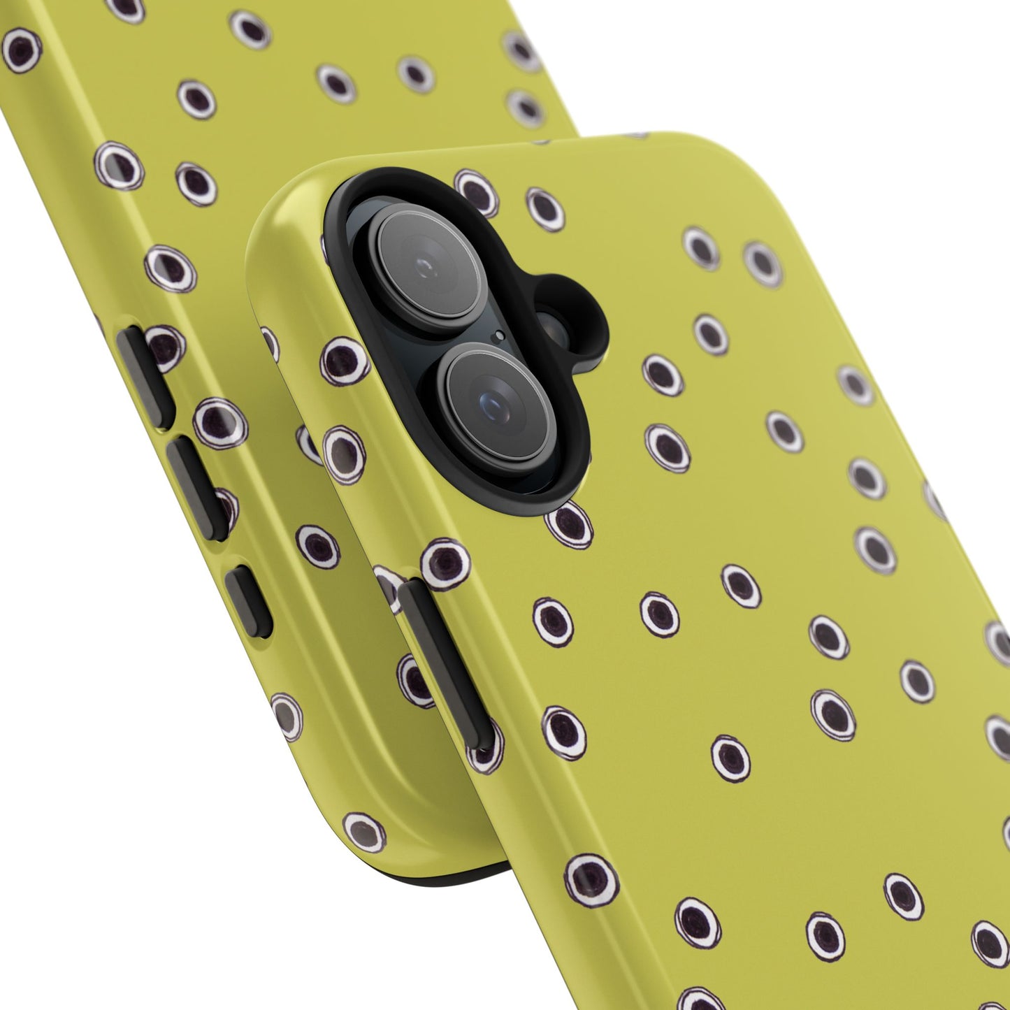 Halo Dots Green Phone Case