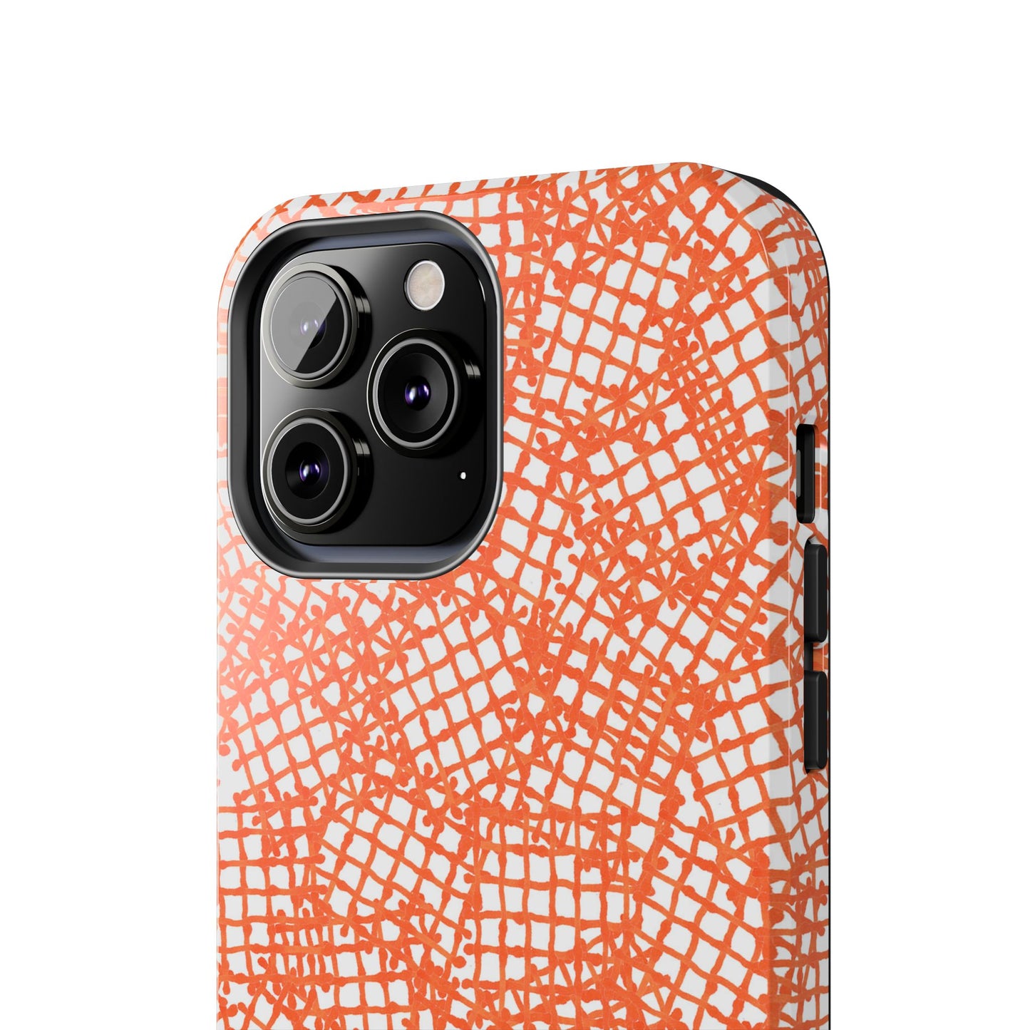 Random Waffle Orange Phone Case