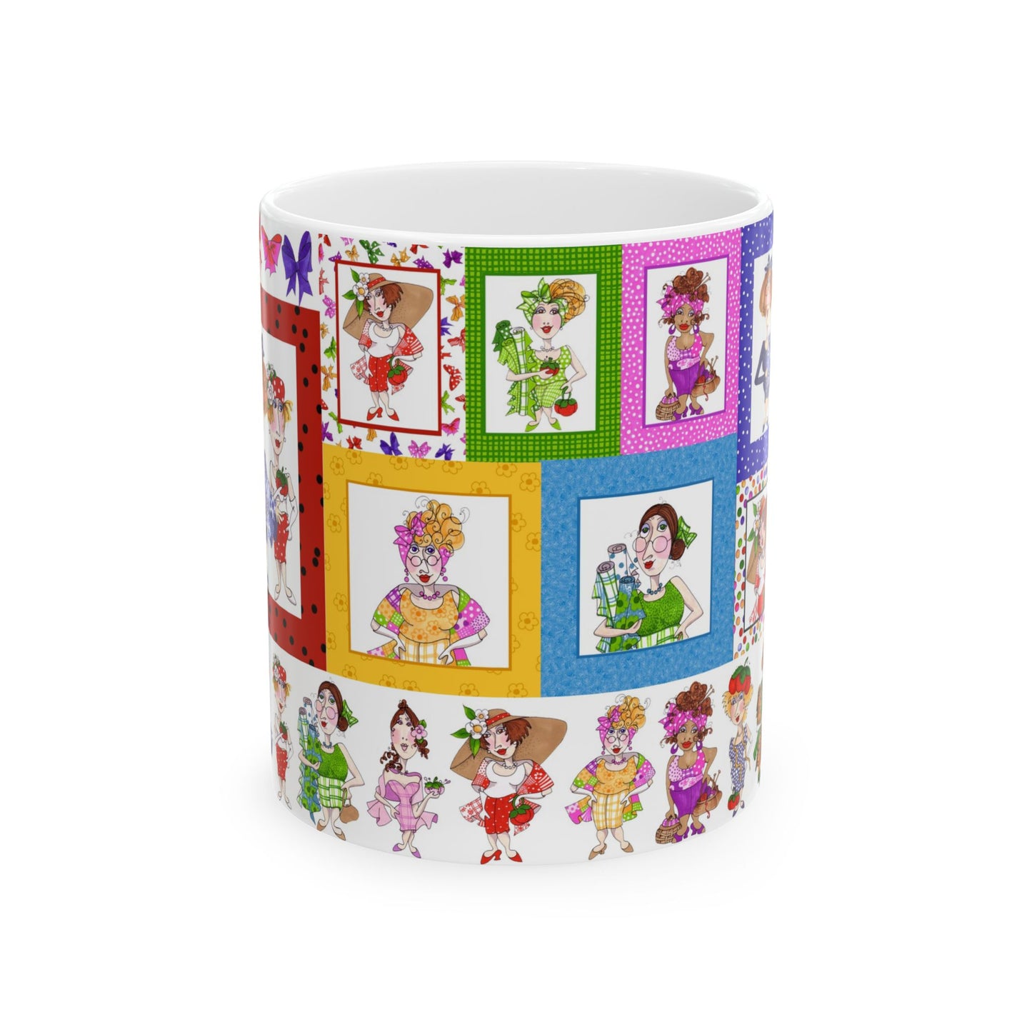 Fun Ladies White Cup