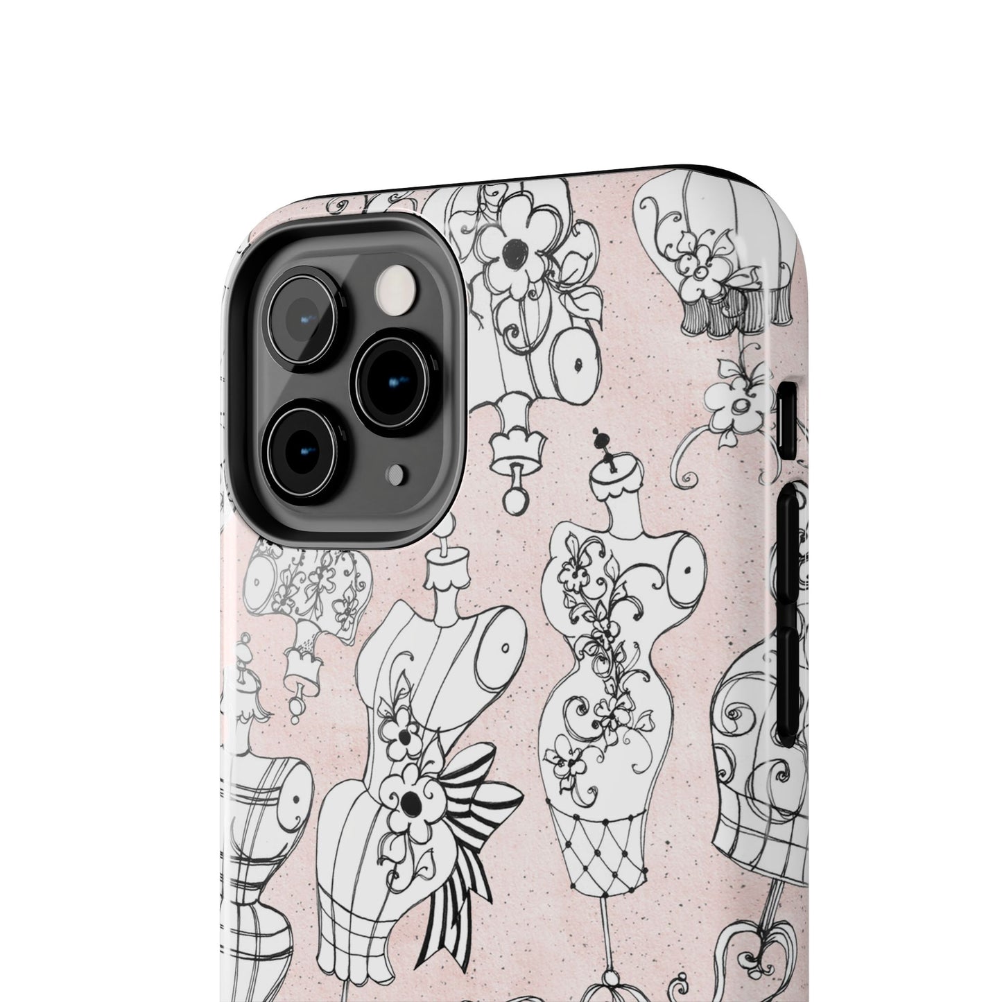 Mannequineque Silver Phone Case