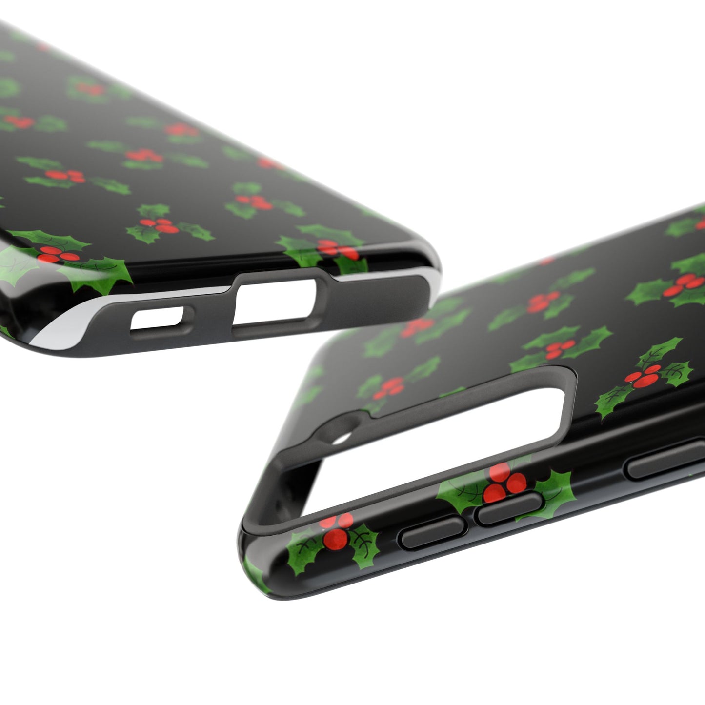 Lotsa Holly Black Phone Case