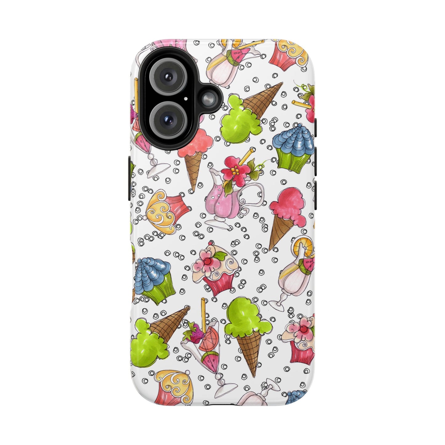 Resort Food White Phone Case