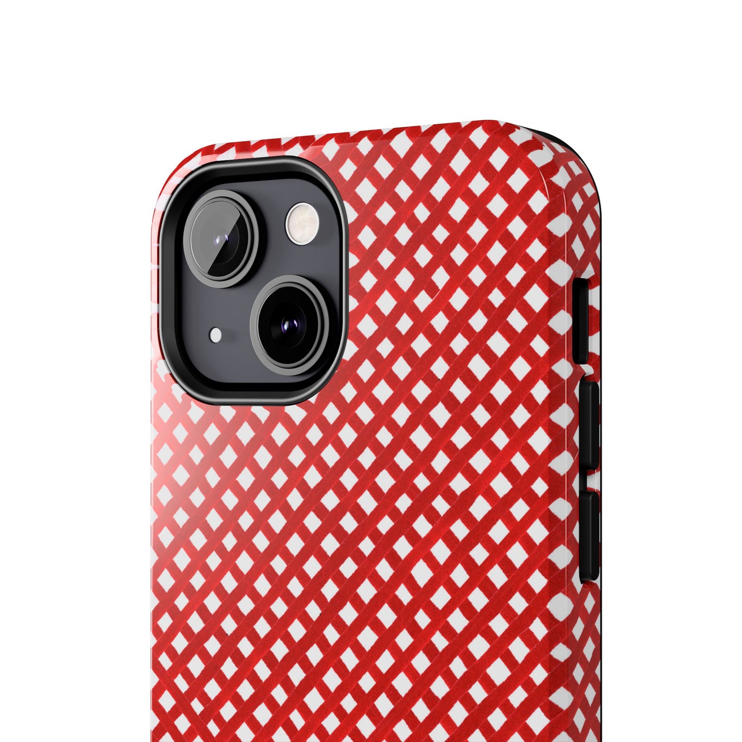 Trellis Check Red Phone Case