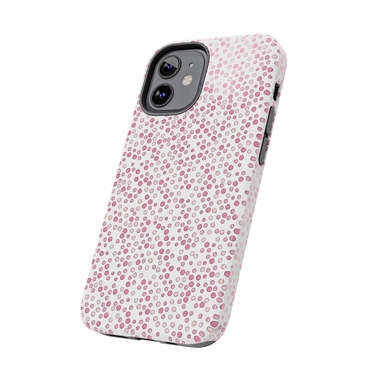 Water Spot Pink / White Phone Case
