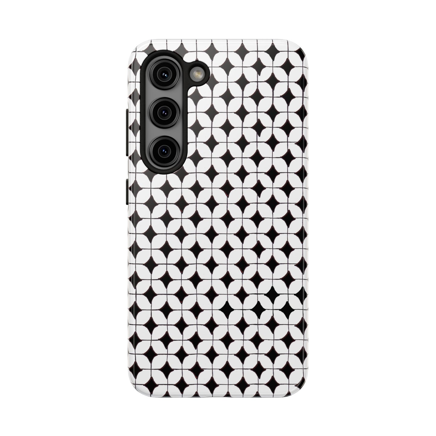 Tile-ish Black Phone Case