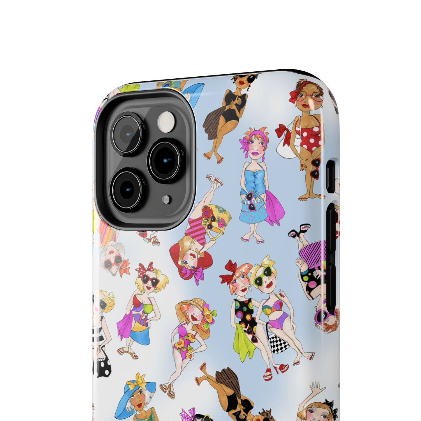 Tossed Beauties Blue Sky Phone Case