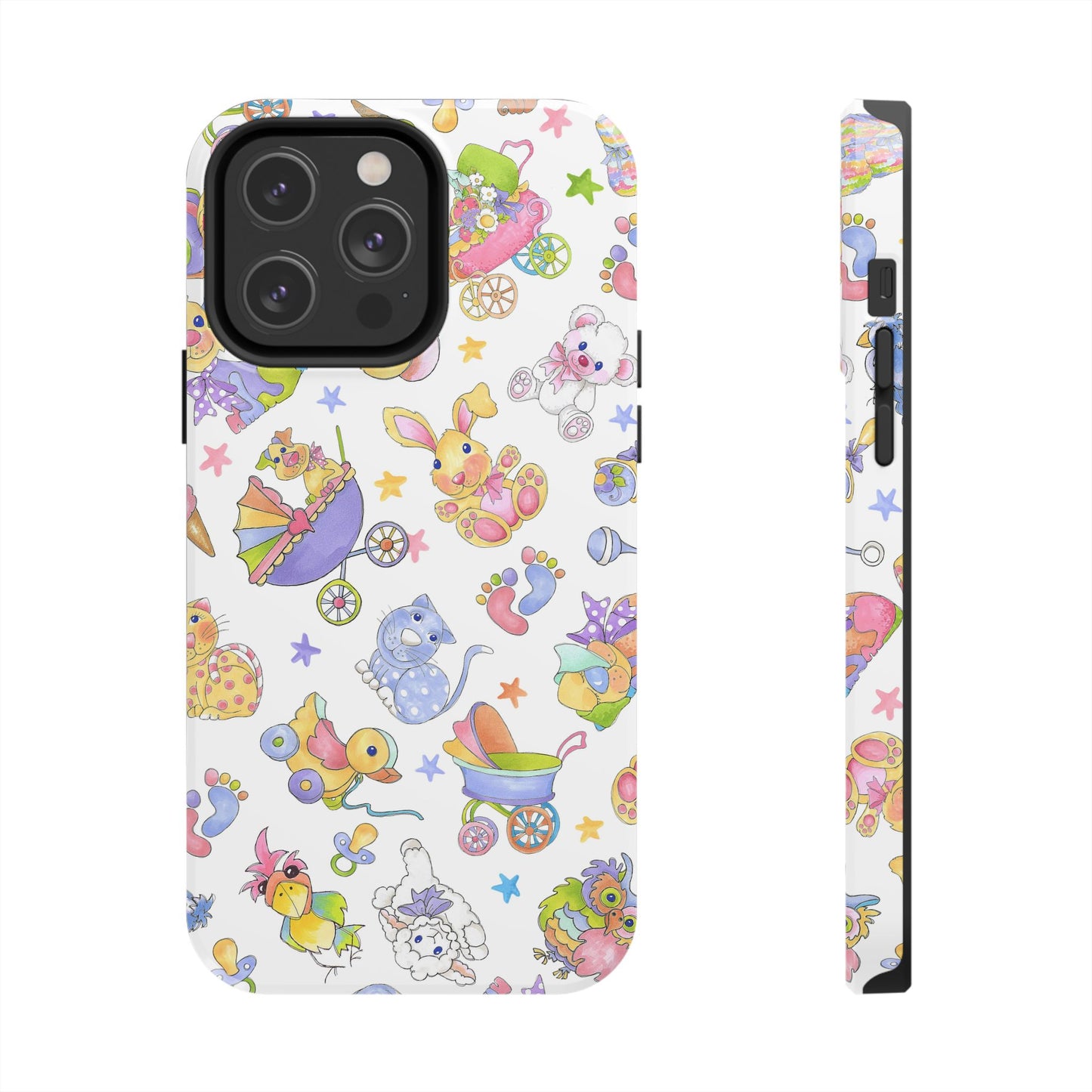Busy Baby White Phone Case