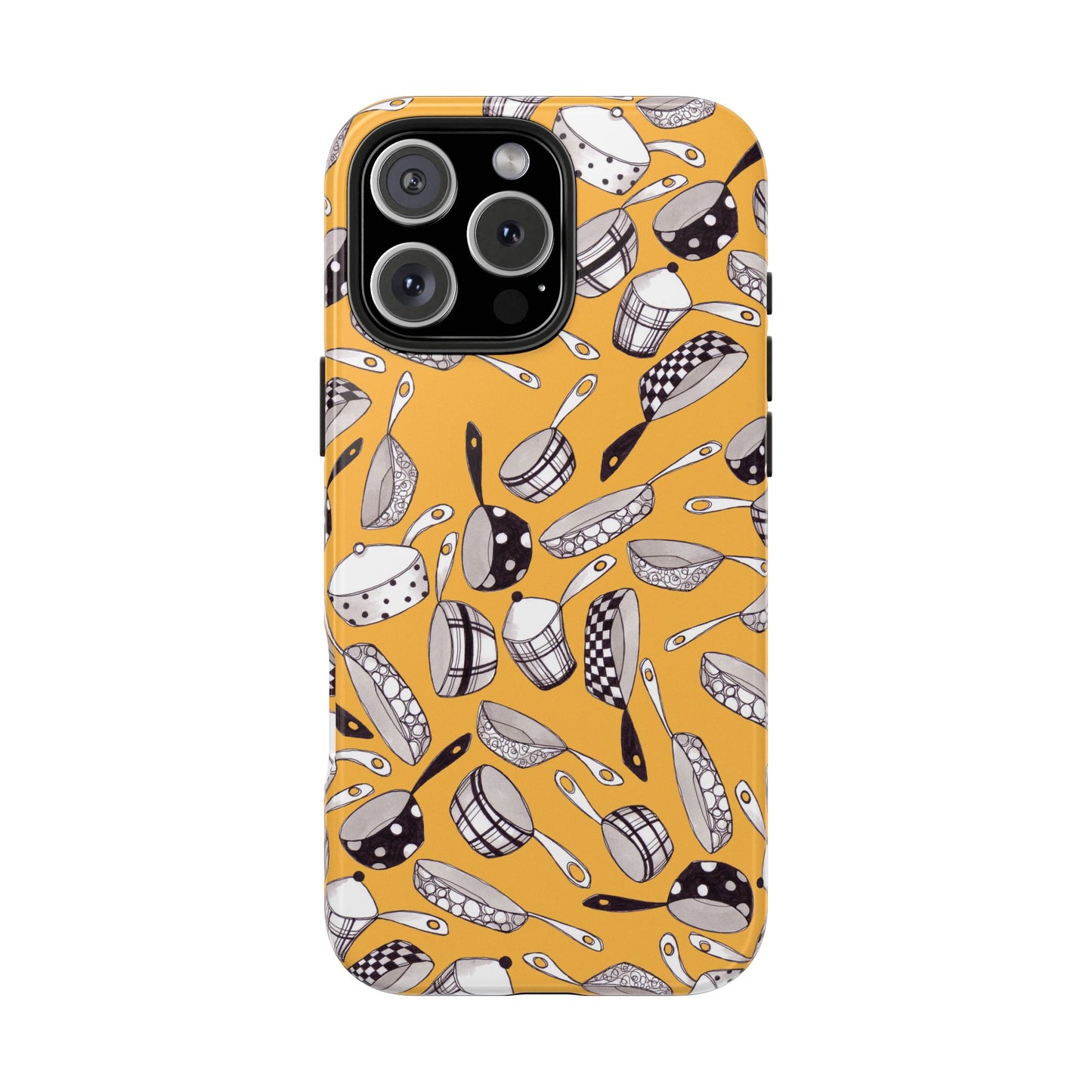 Pots & Pans Flyin' Yellow Phone Case