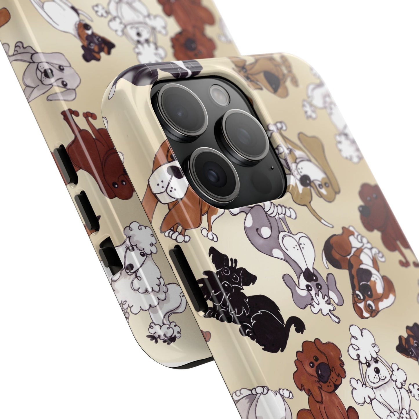 Tossed Doggies Bone Phone Case