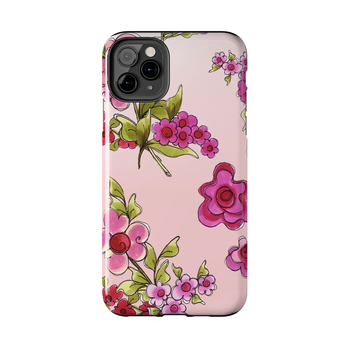 Jumbo Floral Pink Phone Case