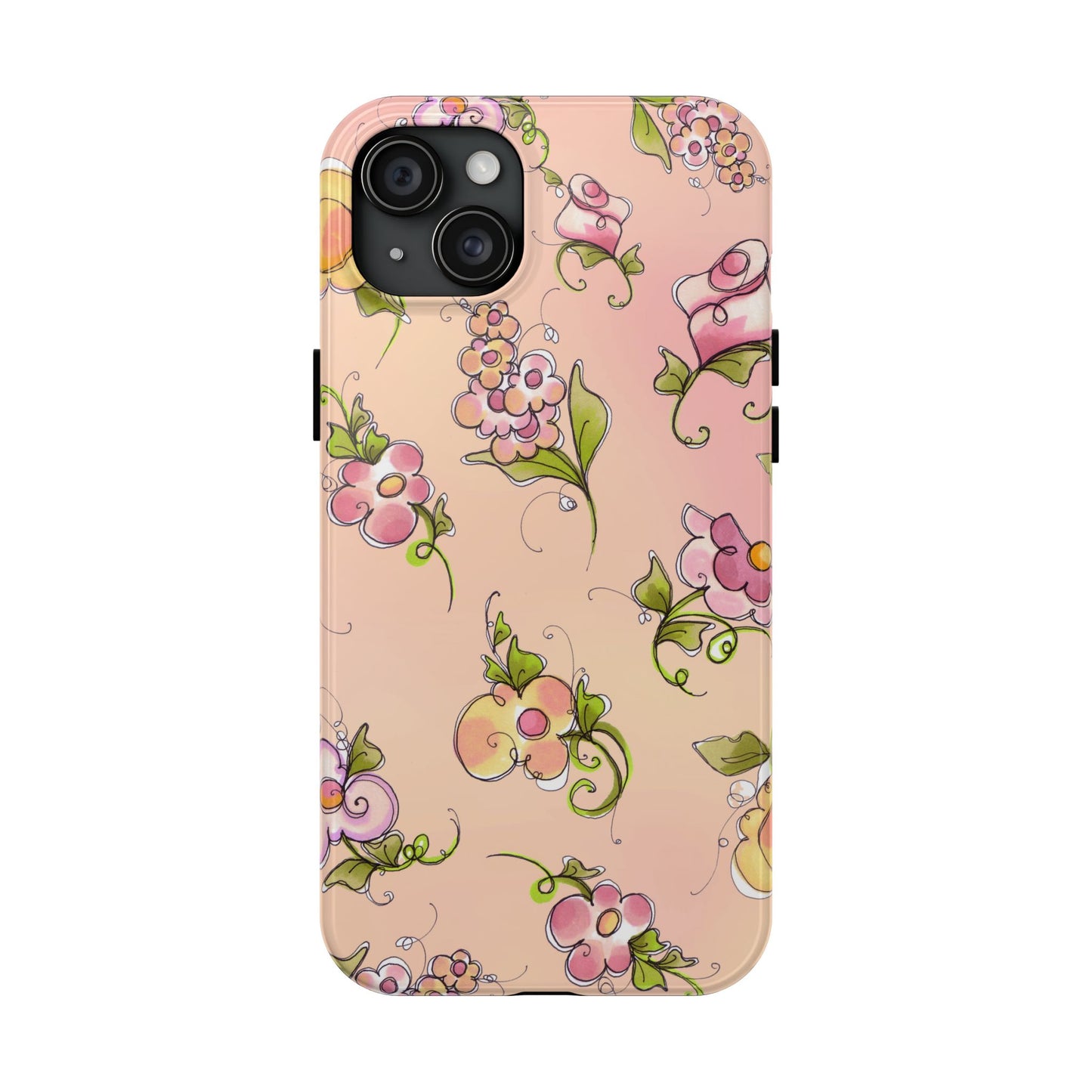 Flower Toss Sunrise Phone Case