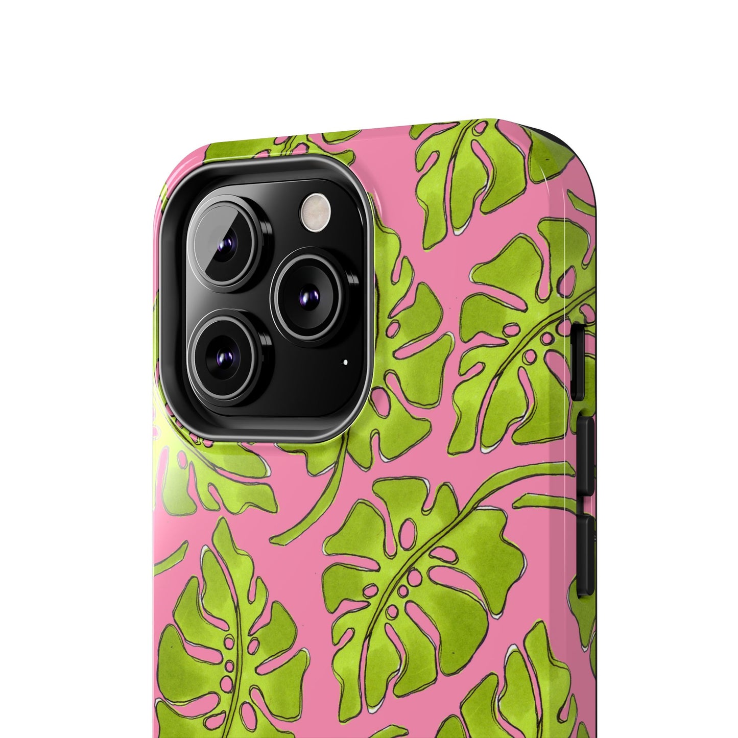 Big Leaf Pink Phone Case