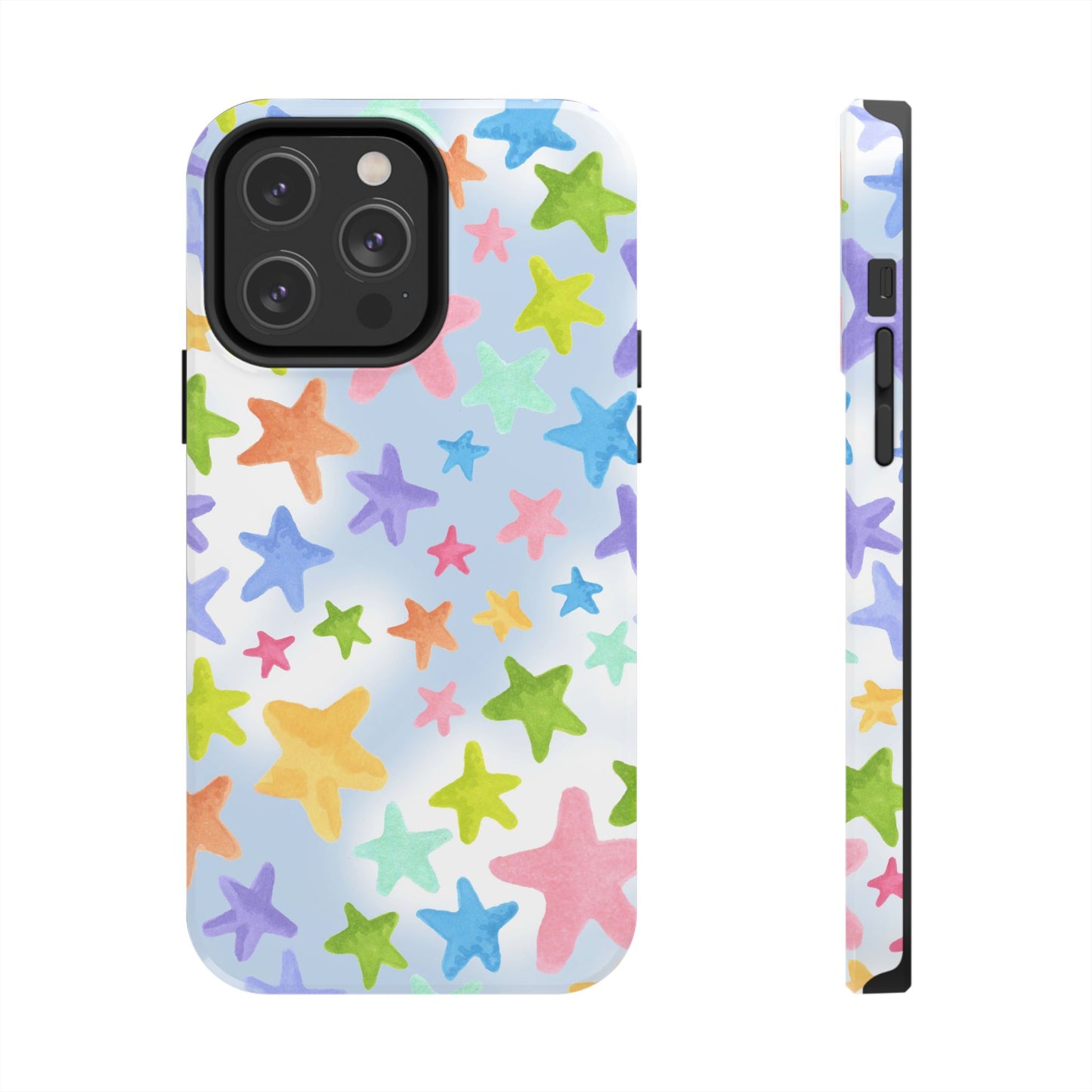 Happy Stars Blue Sky Phone Case