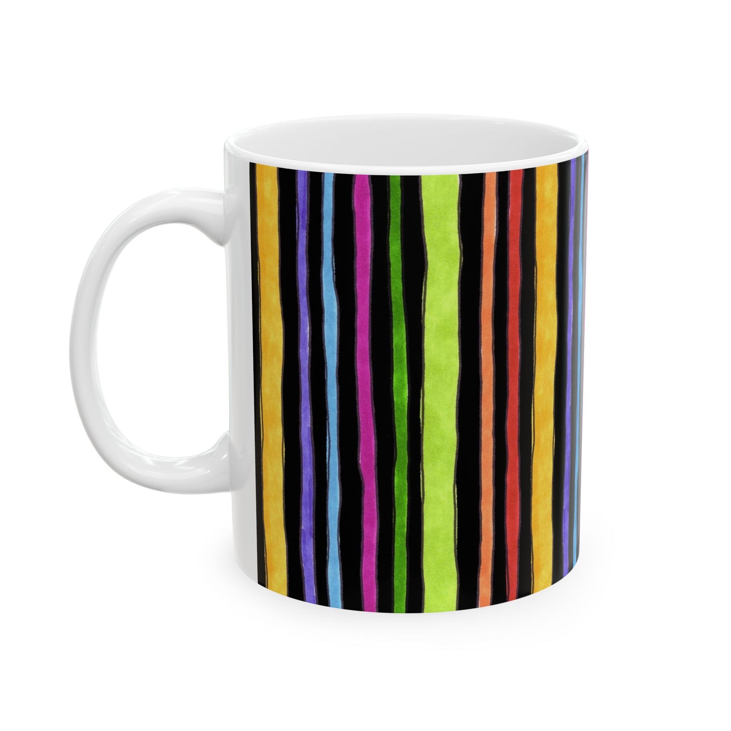 Stripe Fancy Black Cup