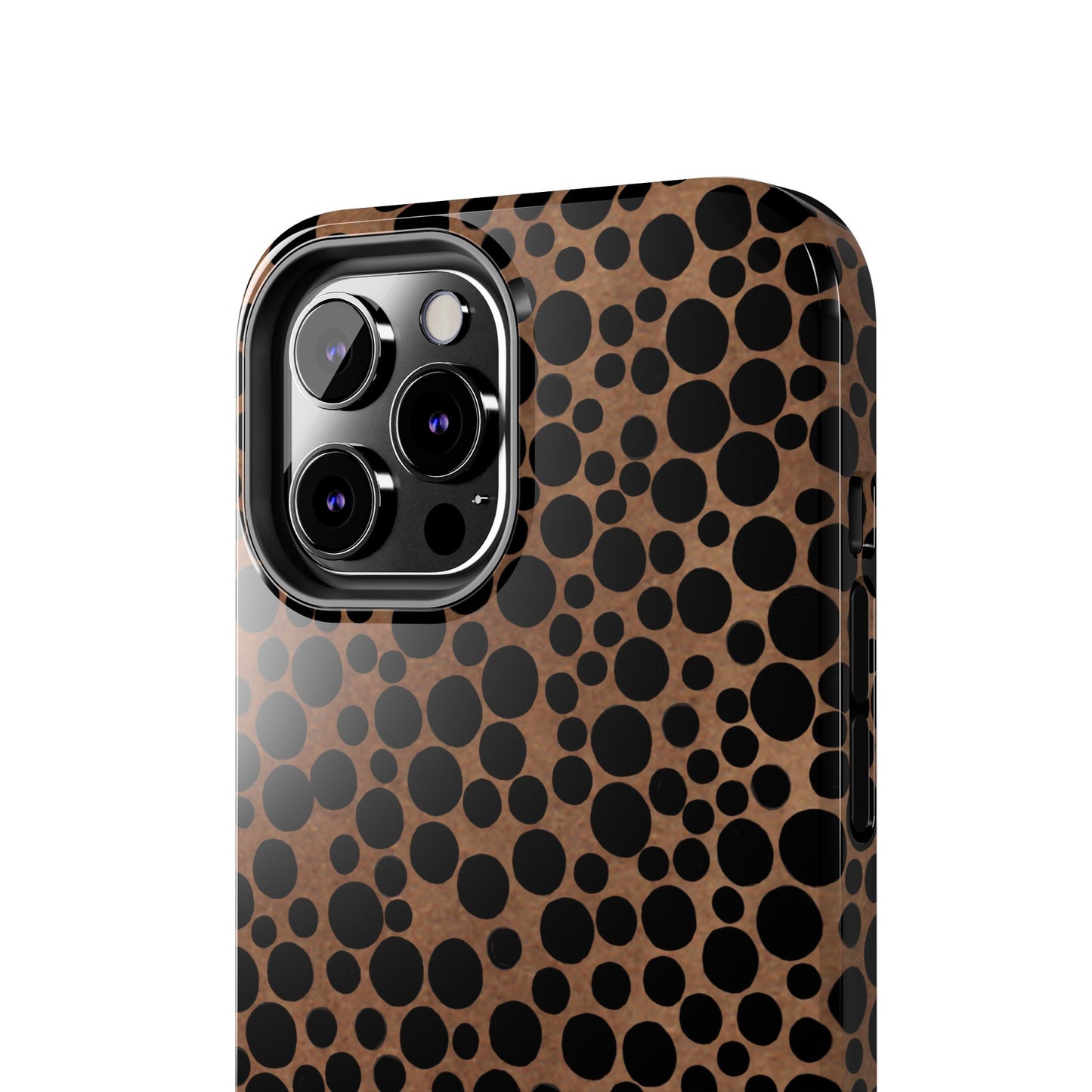 Felt Dots Caramel Phone Case