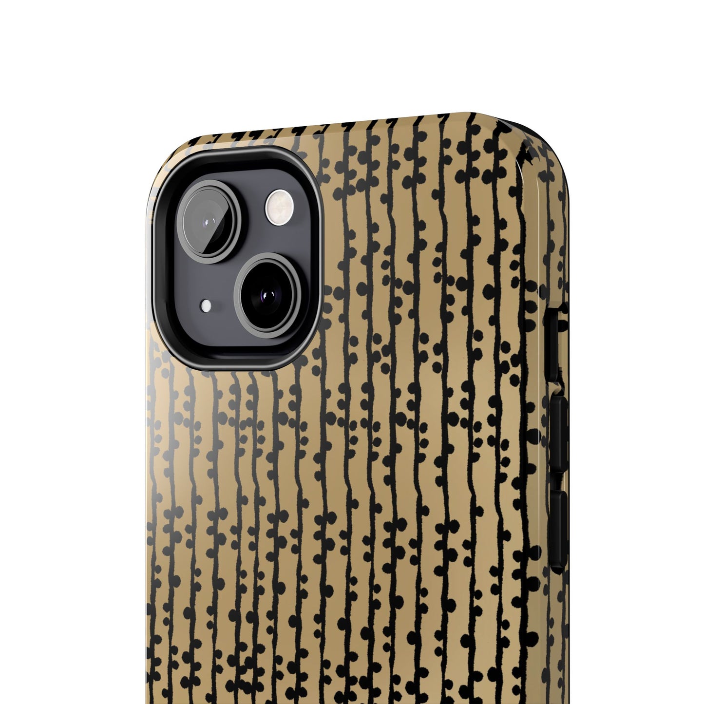 Loopy Stripe Tan Phone Case