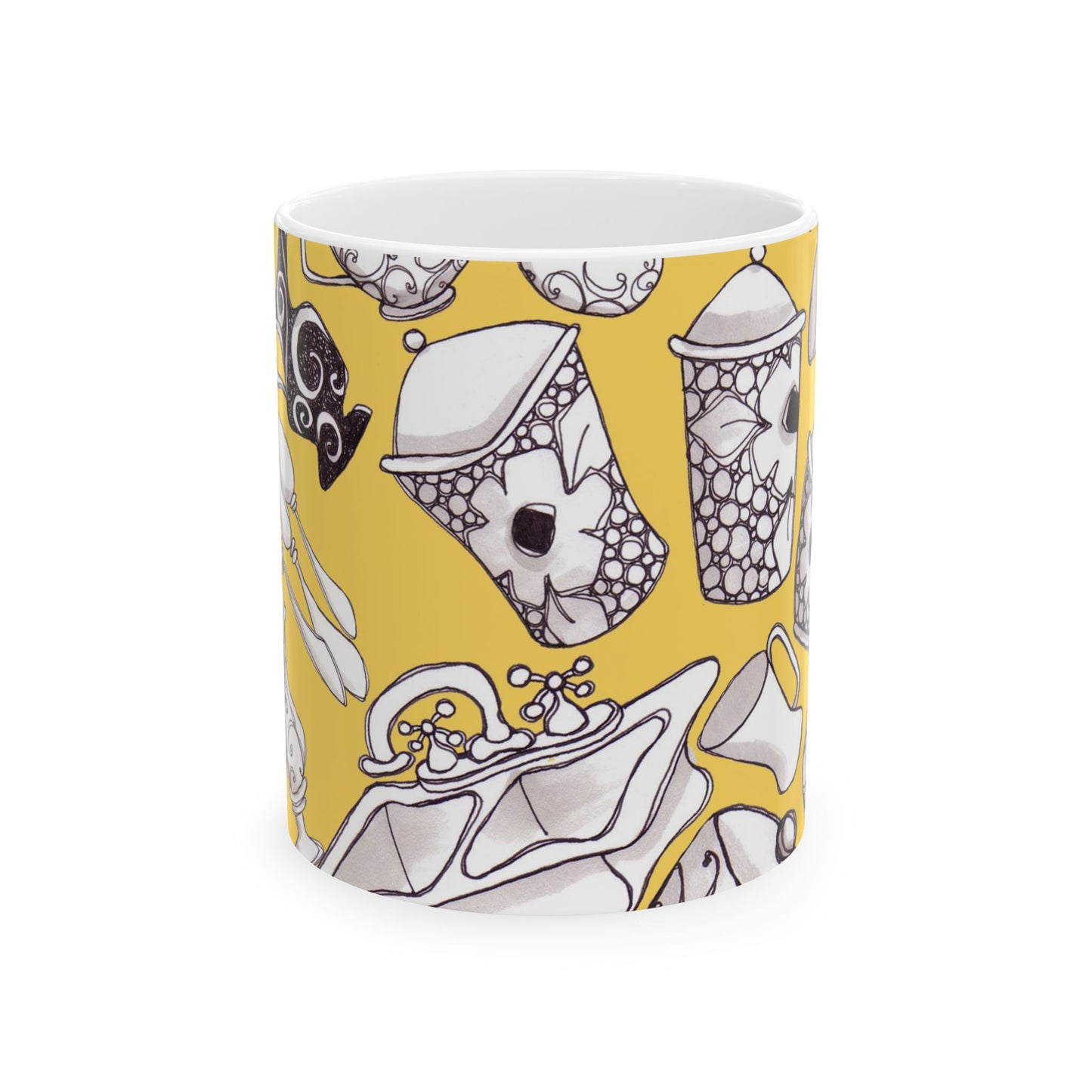 The Kitchen Sink Yellow Cup