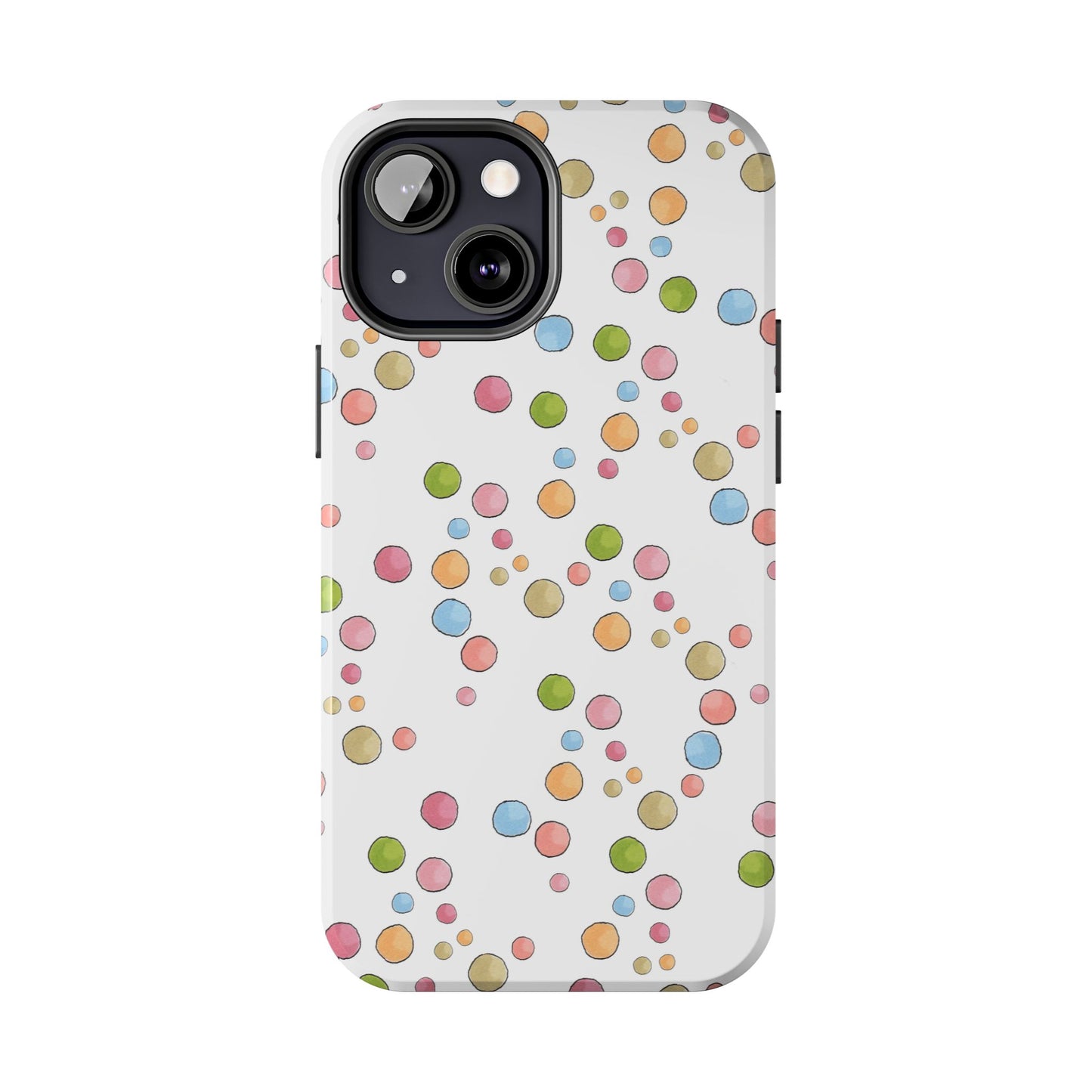 Clown Dots White Phone Case
