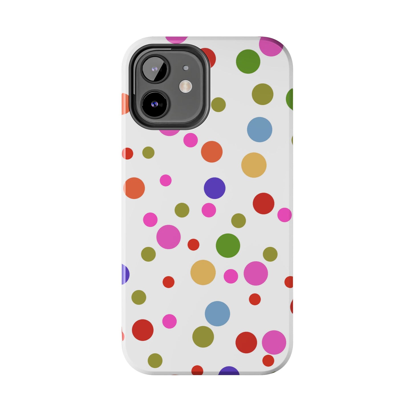 Dot Assortment White Phone Case