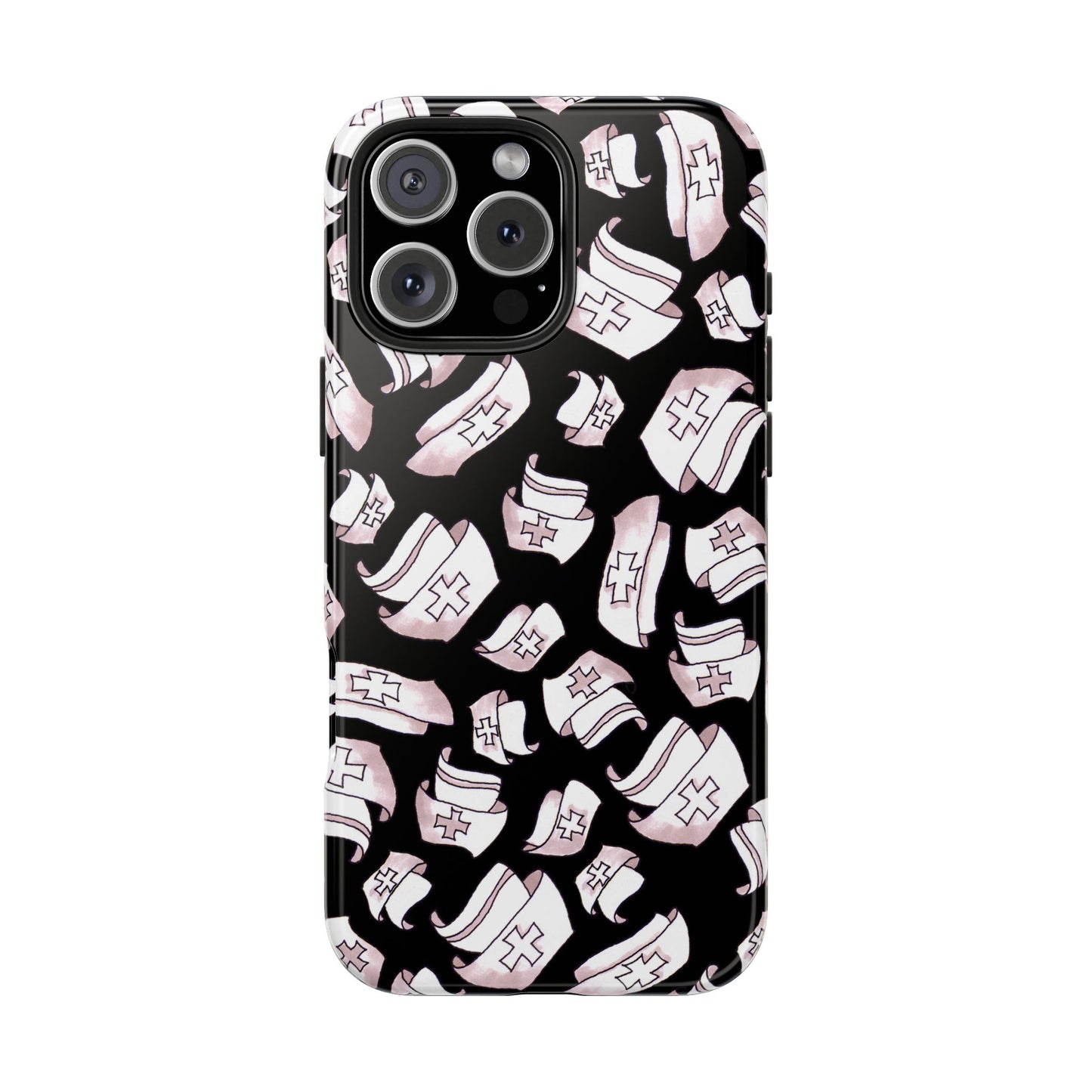 Happy Hats Black Phone Case