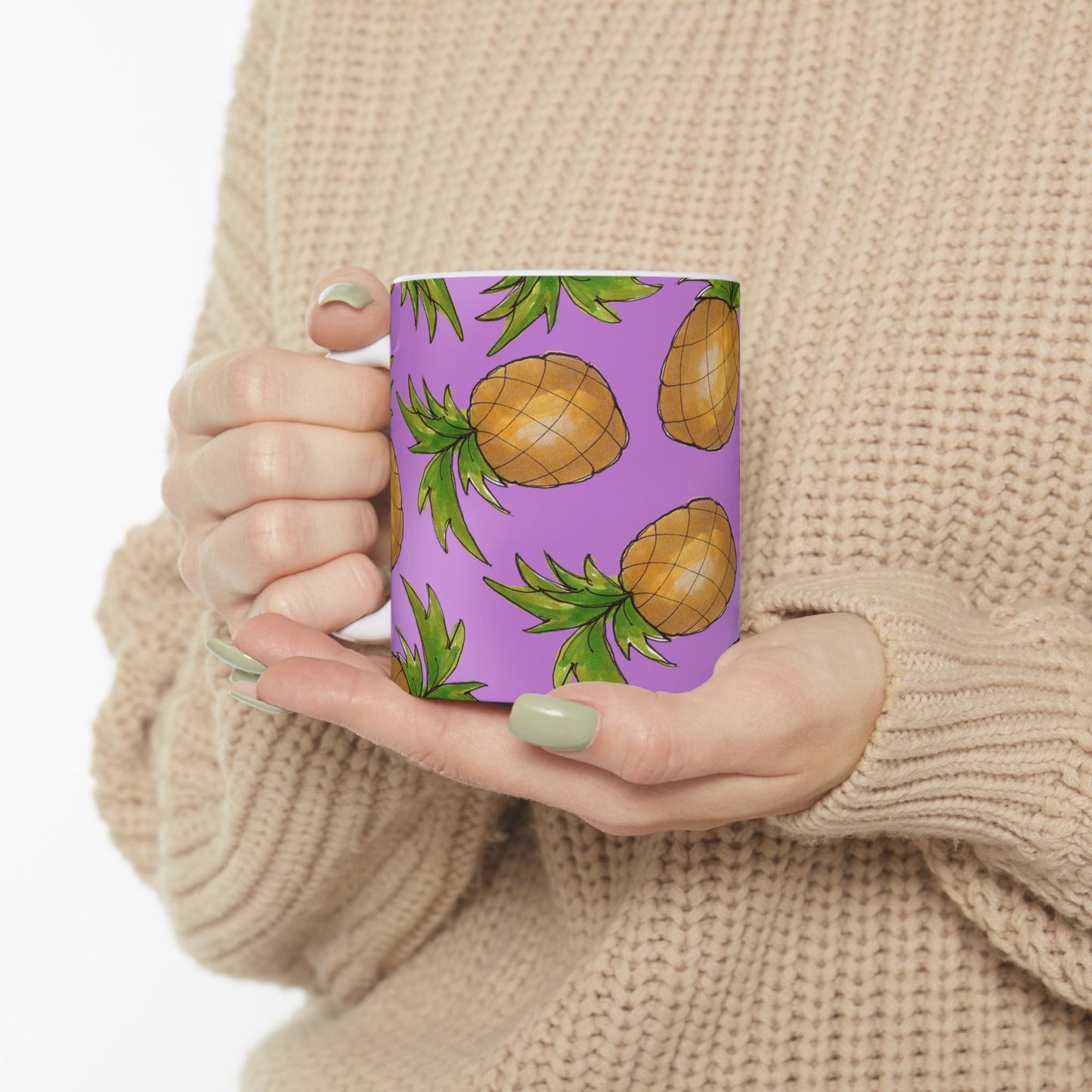 Pineapple Toss Lilac Cup