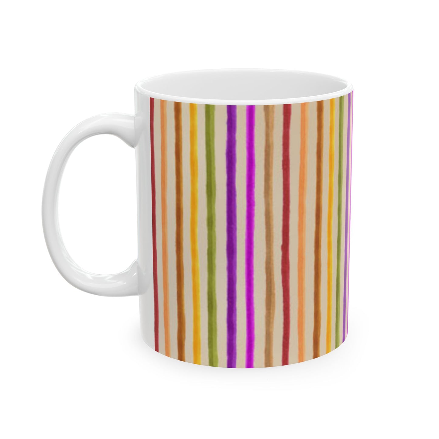 Spice Stripe Muslin Cup