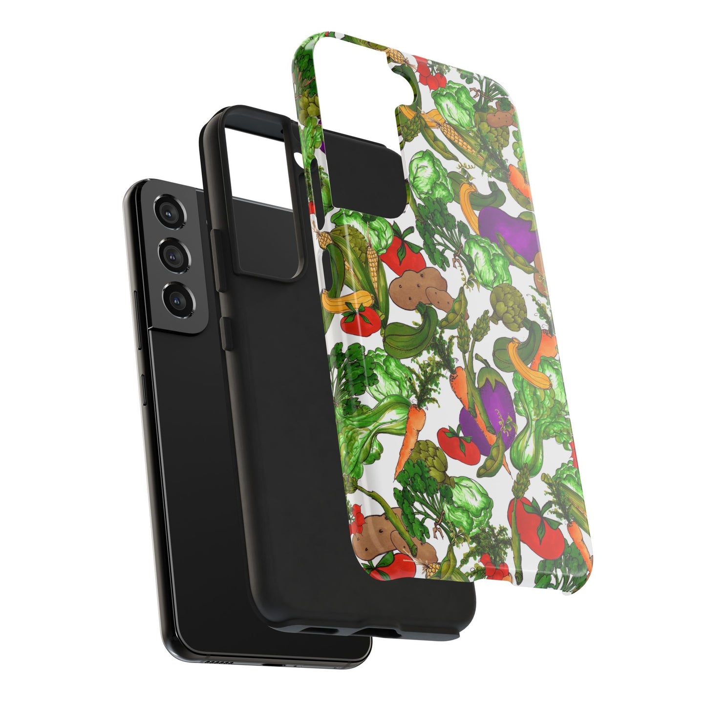 Veggie Jungle White Phone Case
