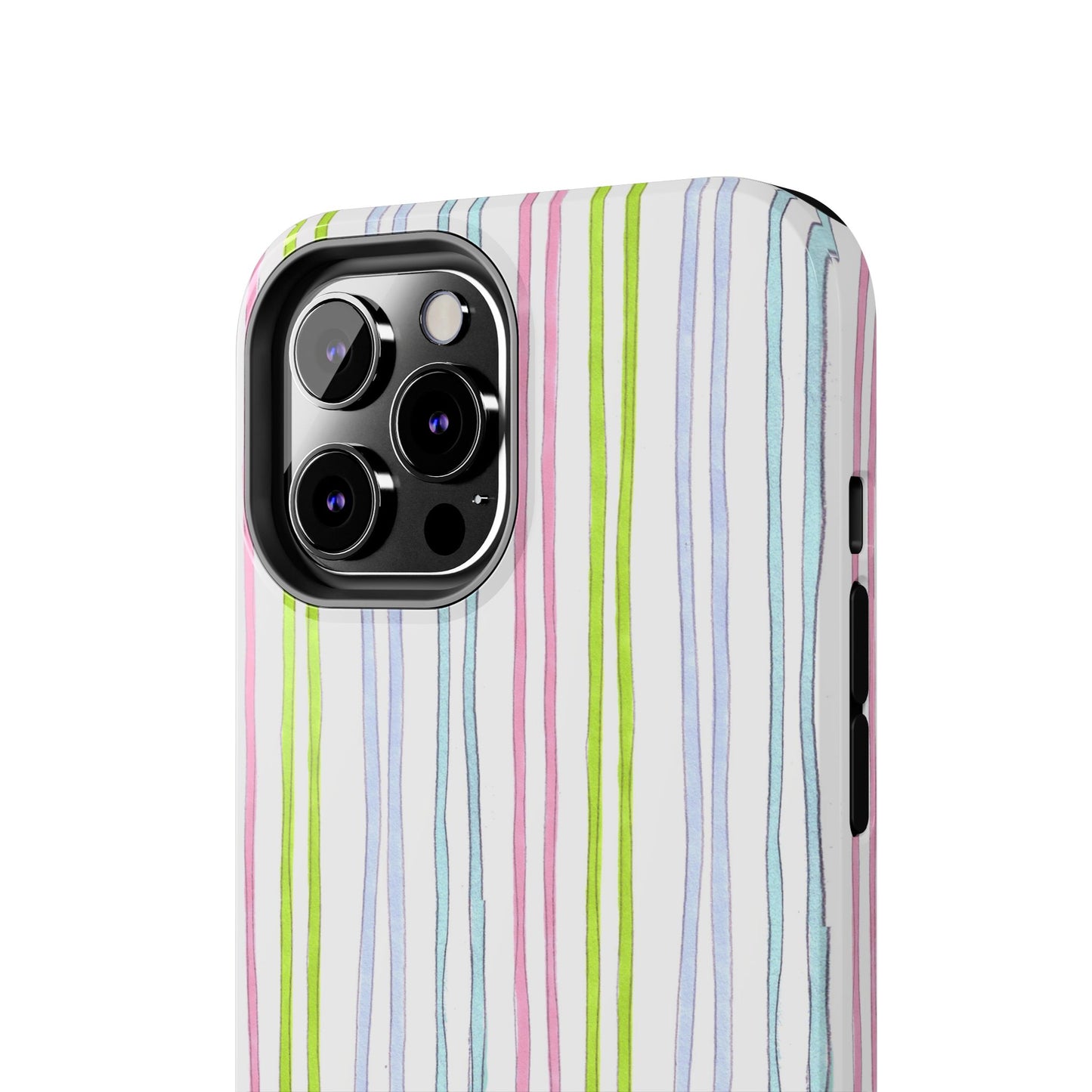 Belle Stripe White Phone Case