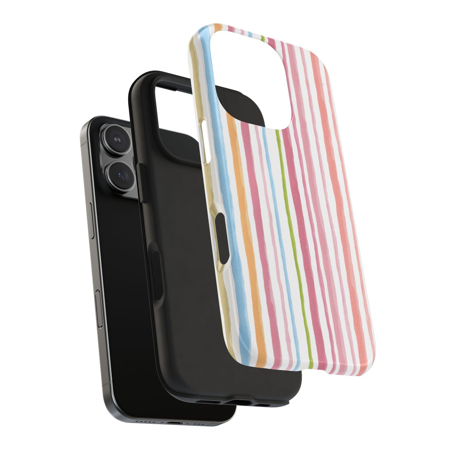 Swim Stripe Pastel Phone Case