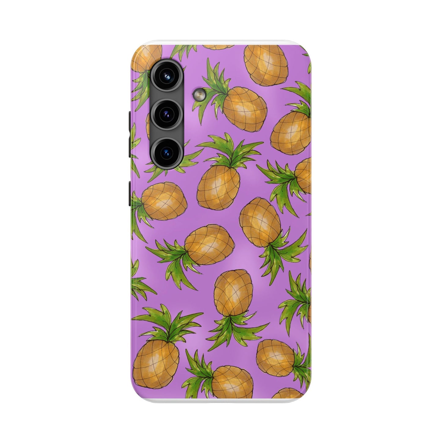 Pineapple Toss Lilac Phone Case