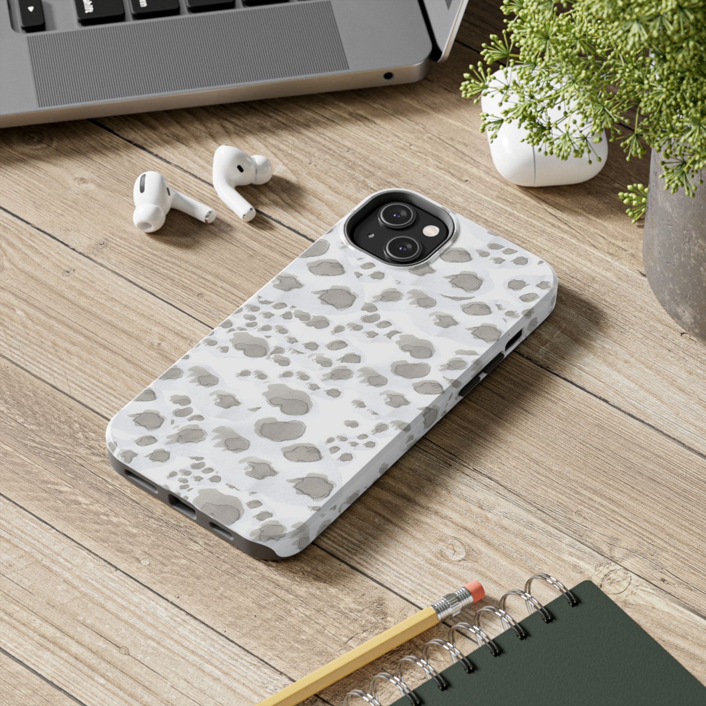 Snow Leopard Phone Case