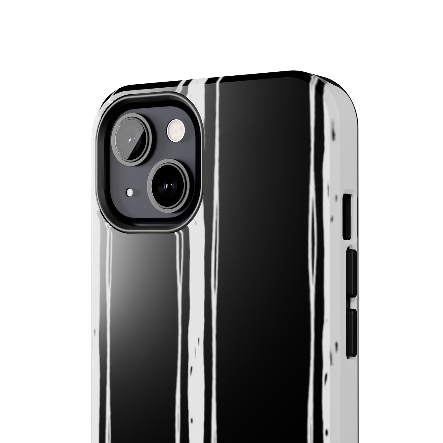 Black / White Stripe Phone Case