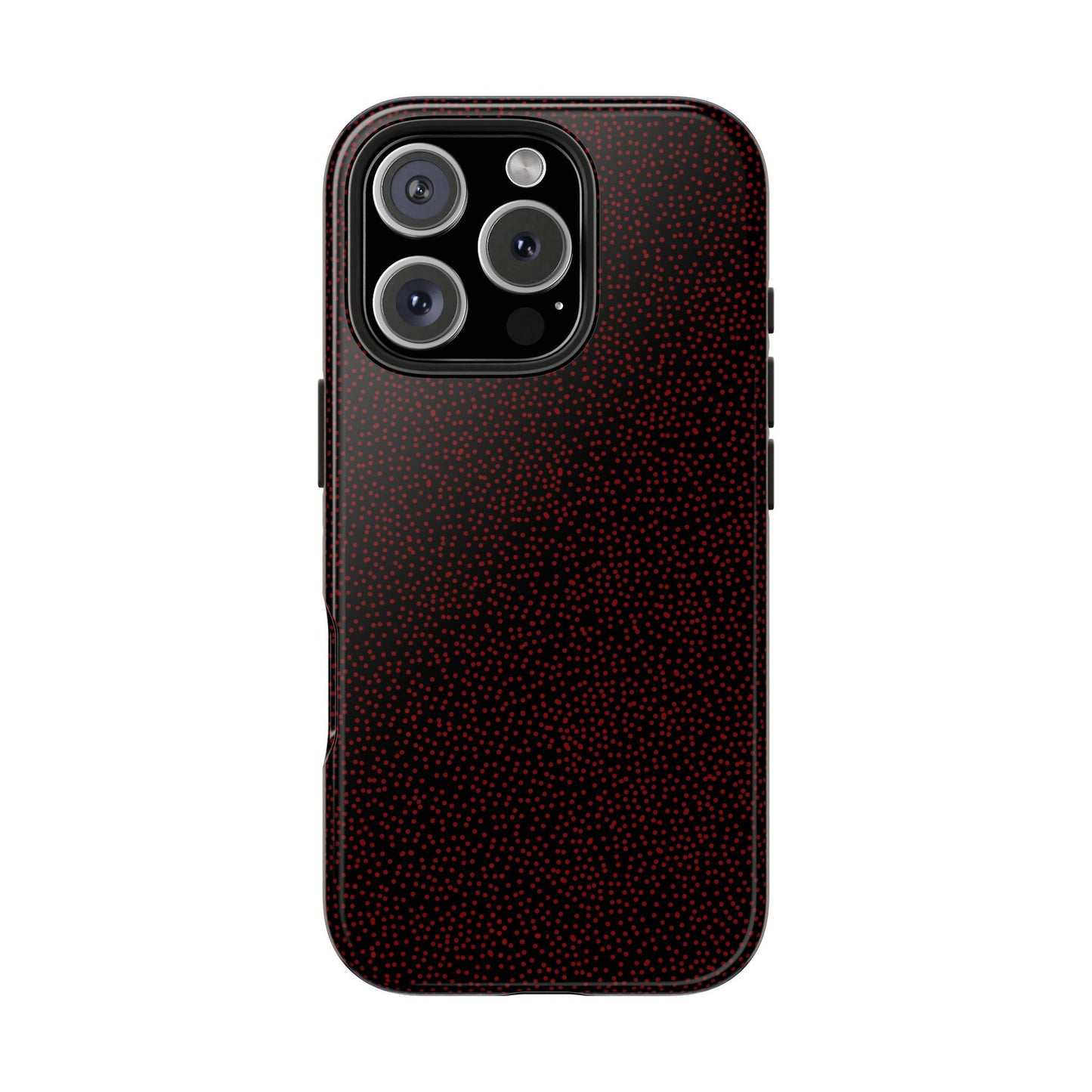 Mini Dot Black / Red Phone Case
