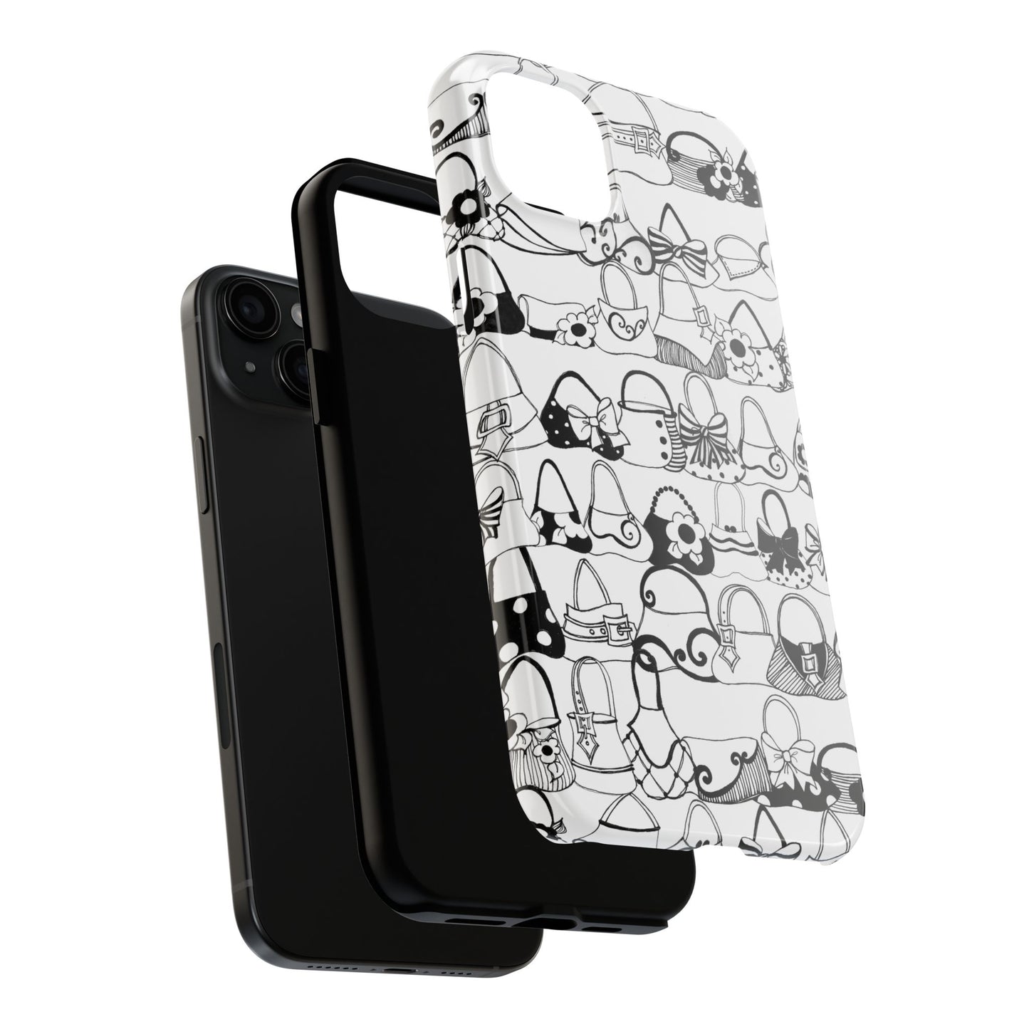 Purse Shelf White Phone Case