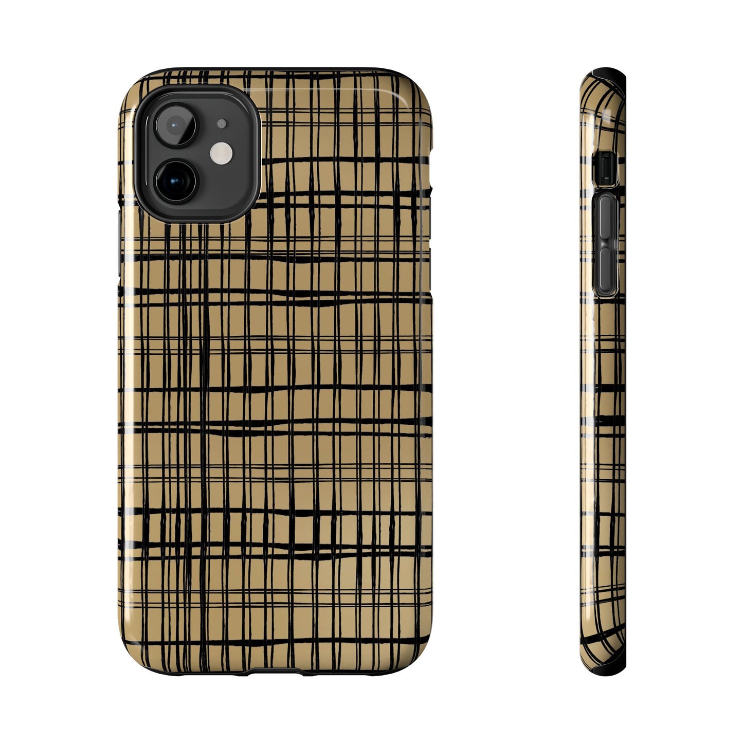Doggie Fence Tan Phone Case
