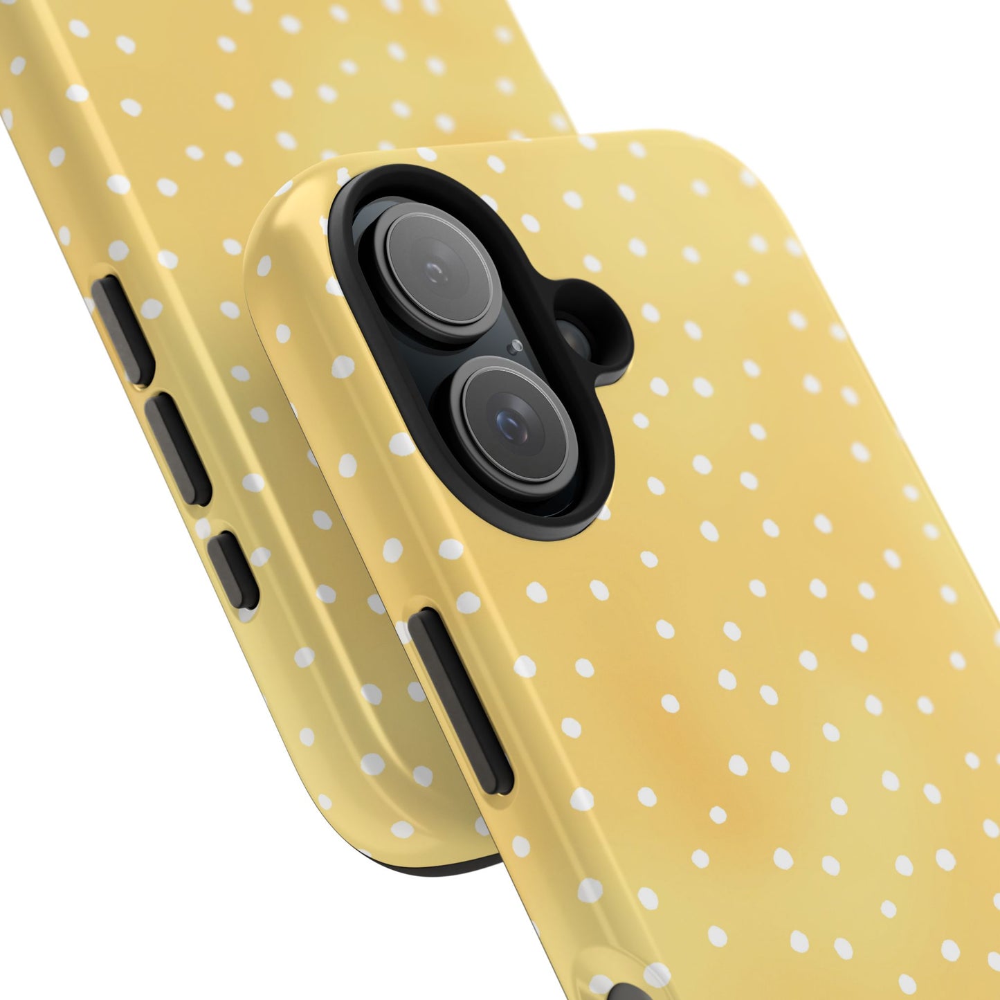 Dinky Dots Sunshine / White Phone Case